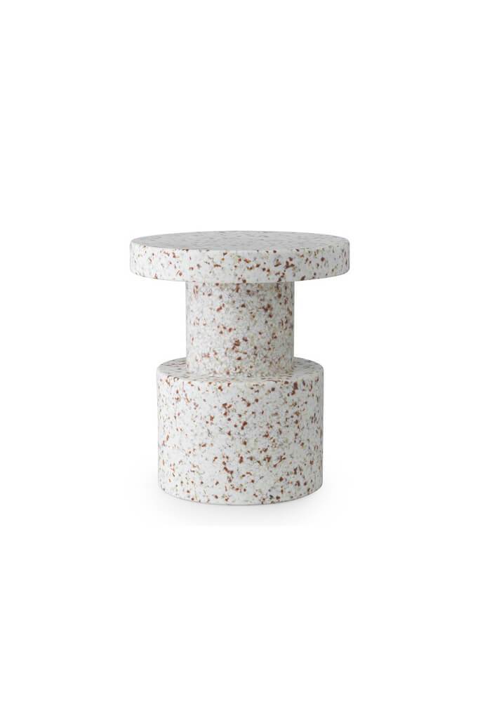 Bit stool white