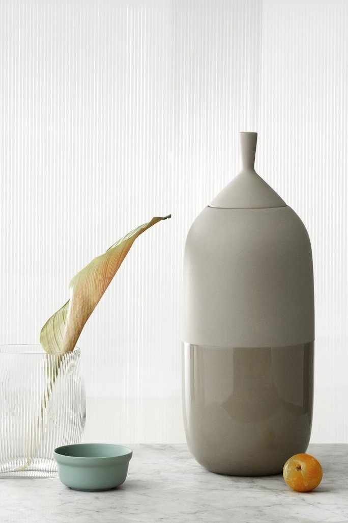 Pepo jar, grey