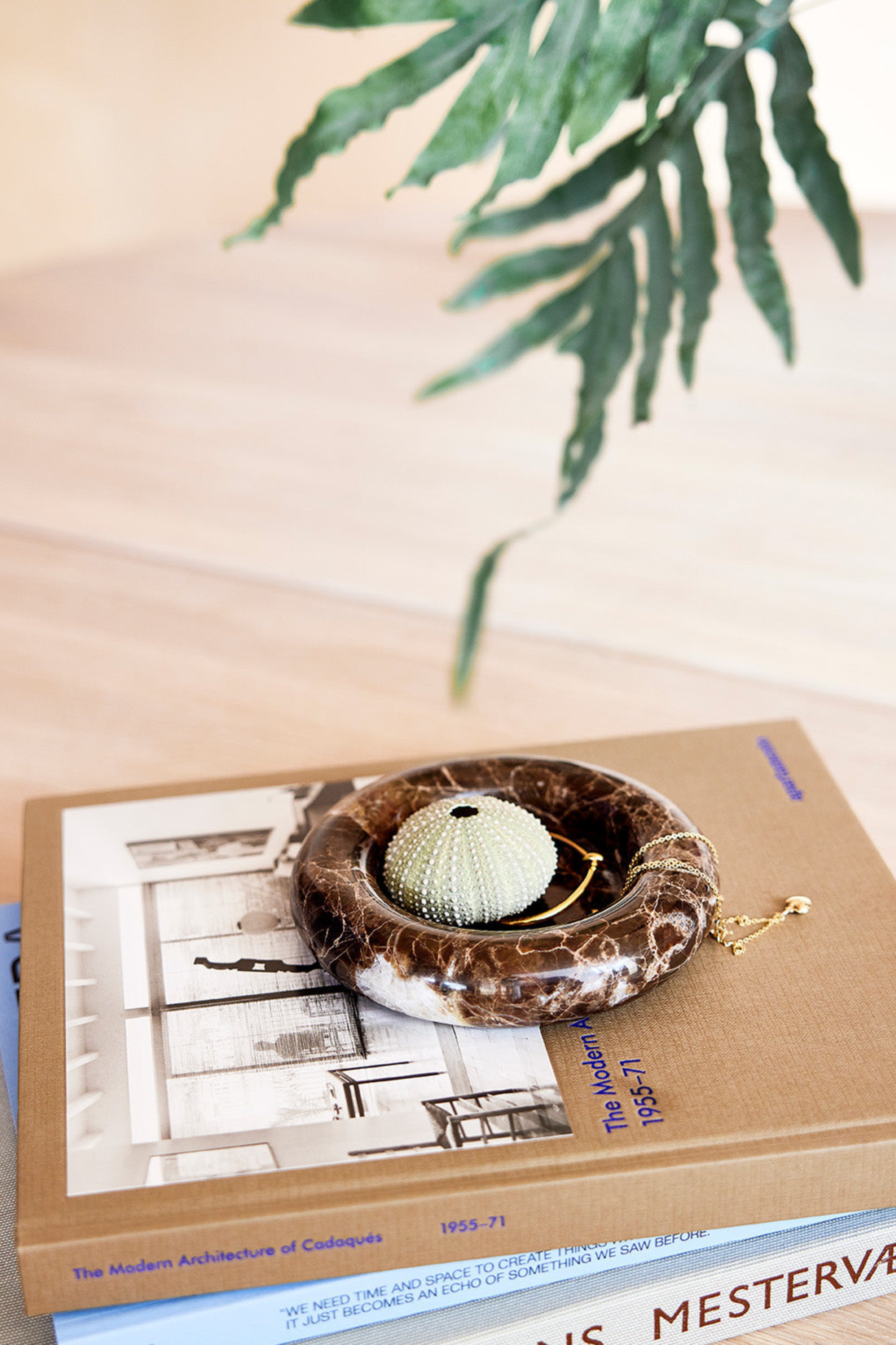 Savi Márvány Mécsestartó, csokoládé