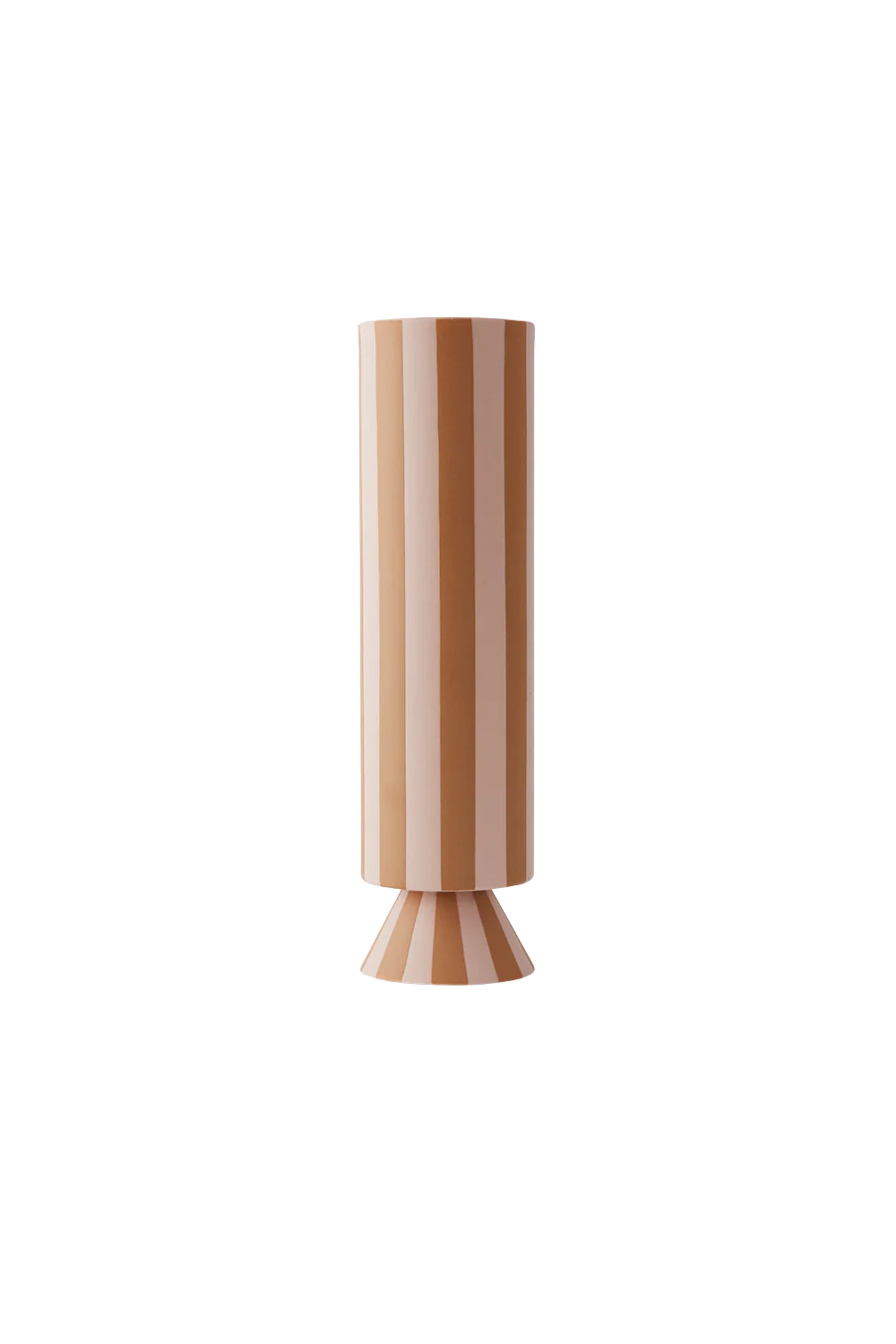 Toppu caramel&rose high vase