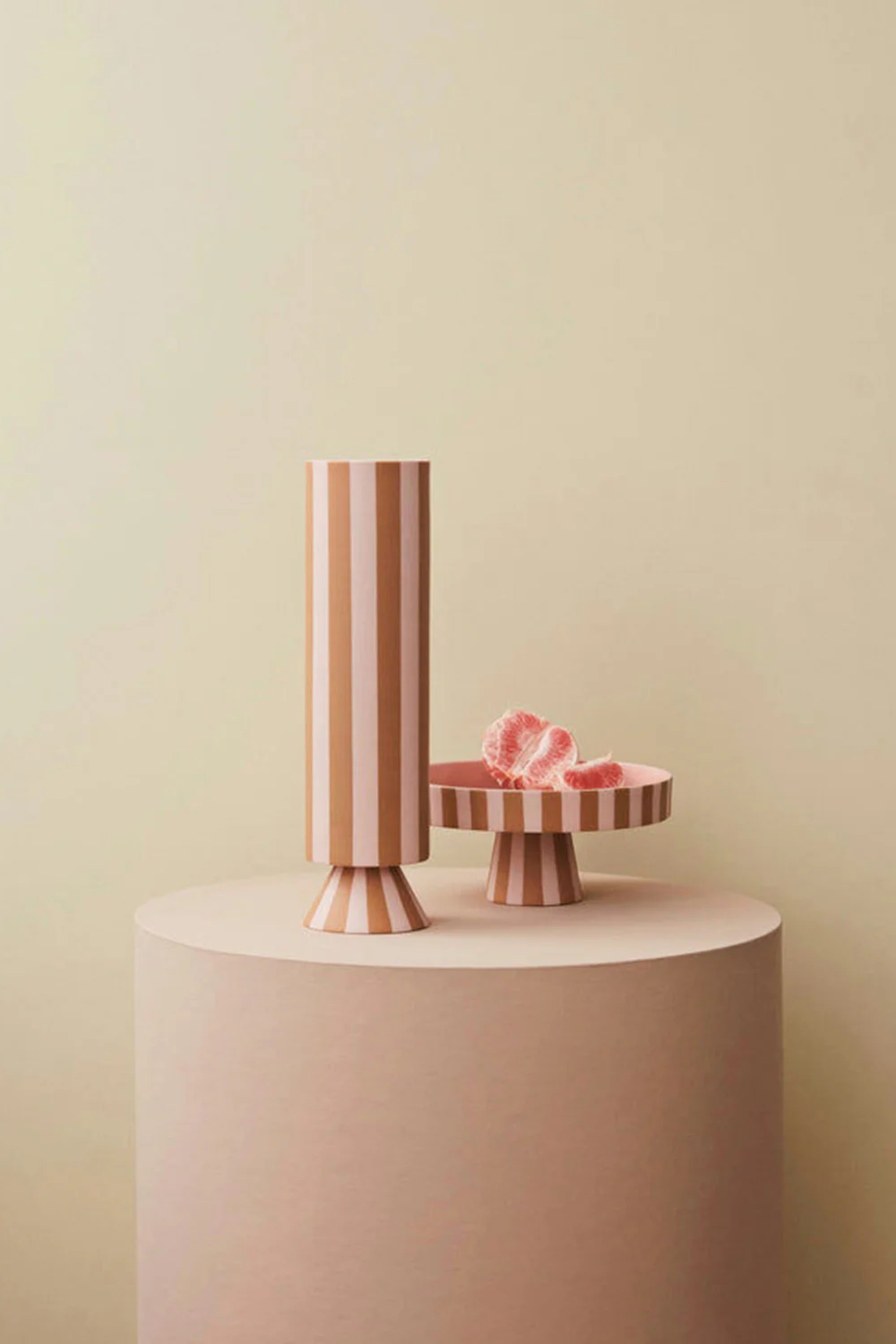 Toppu caramel/rose tray medium