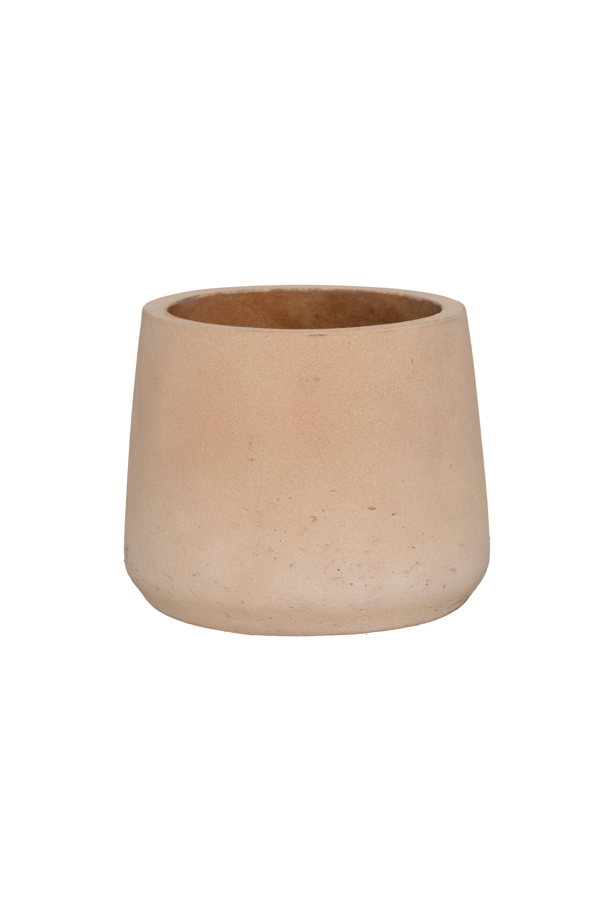 Patt M Clay Washed Flowerpot