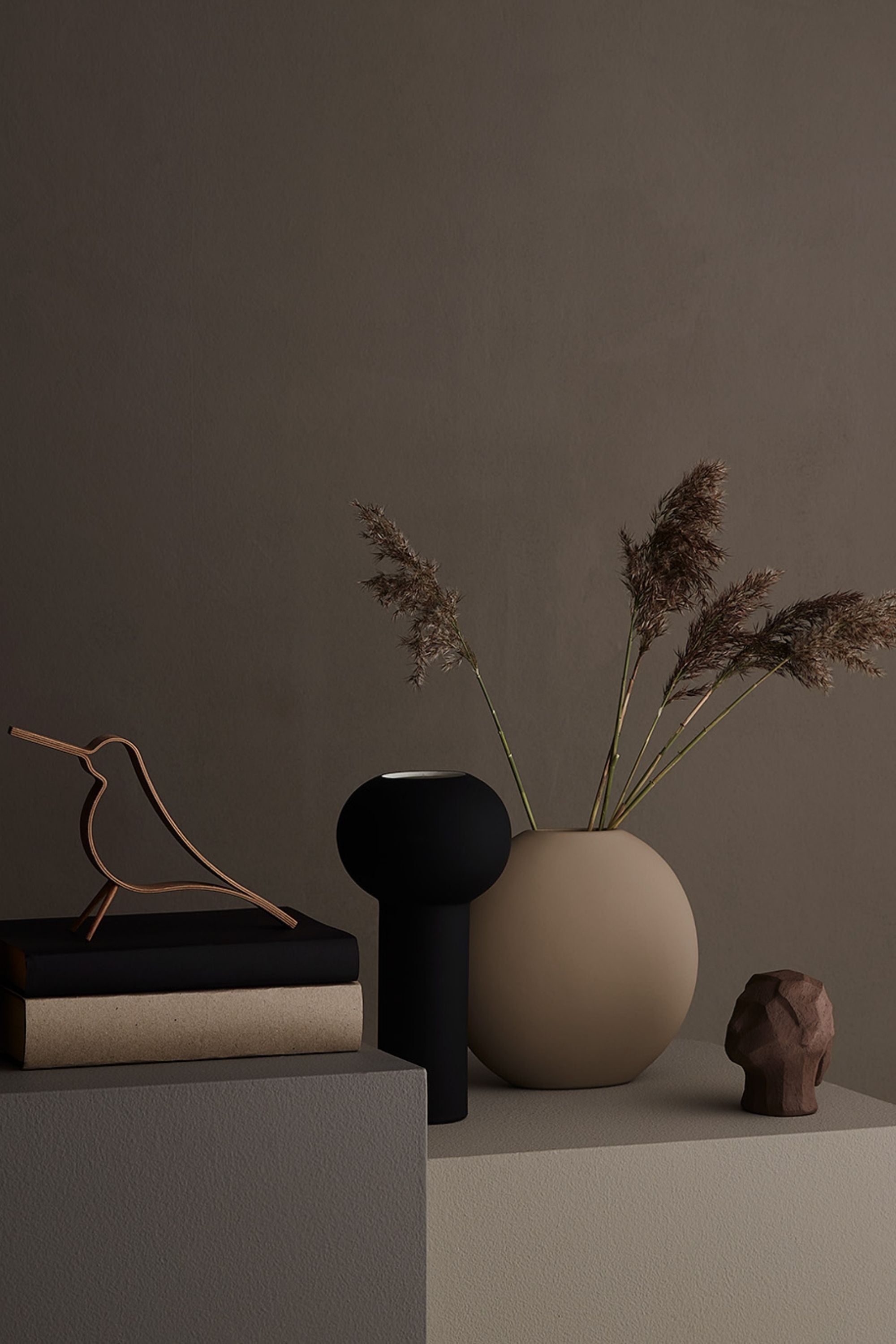 Pasztilla váza homok 20cm