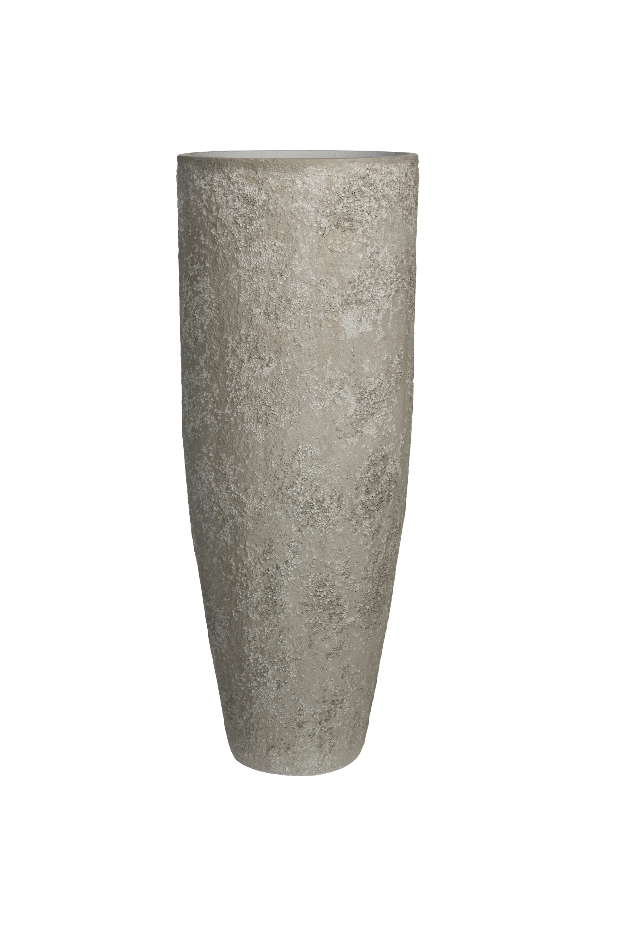 Dax L Imperial White Washed Flowerpot