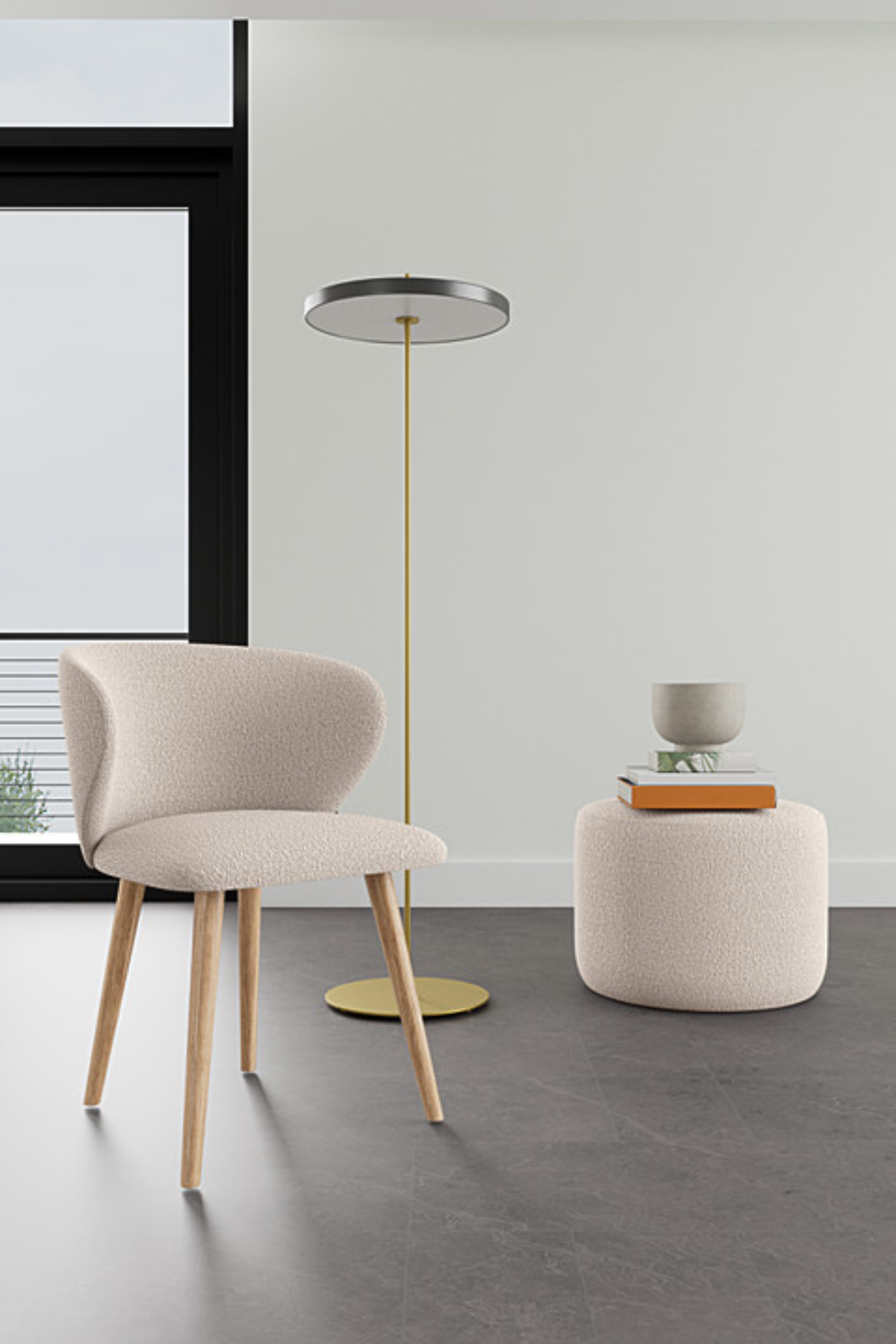 Ellie Dining chair Maya Cream