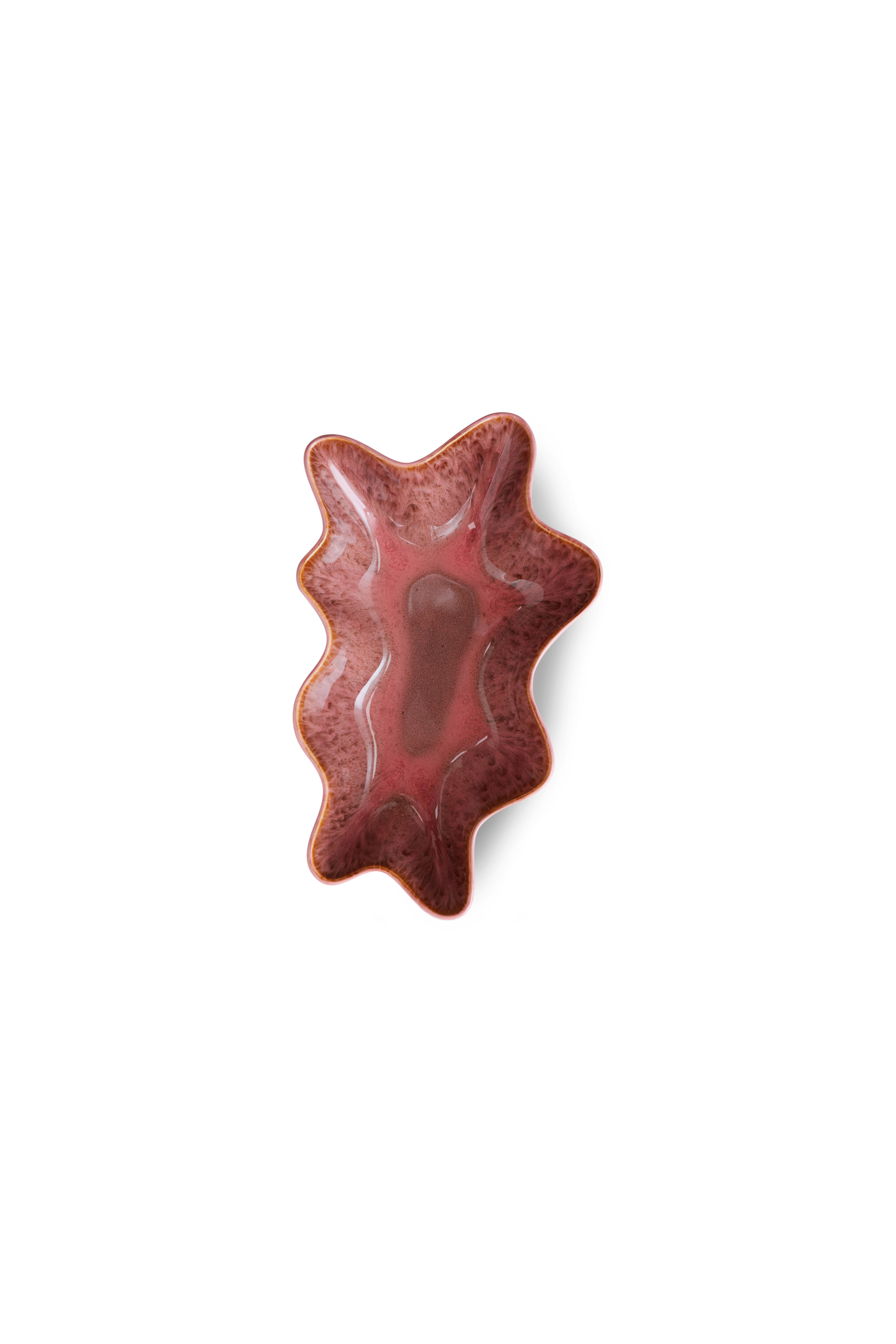 Shell coral tálaló tál