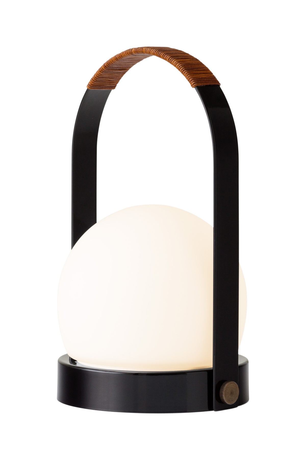 Carrie table lamp black