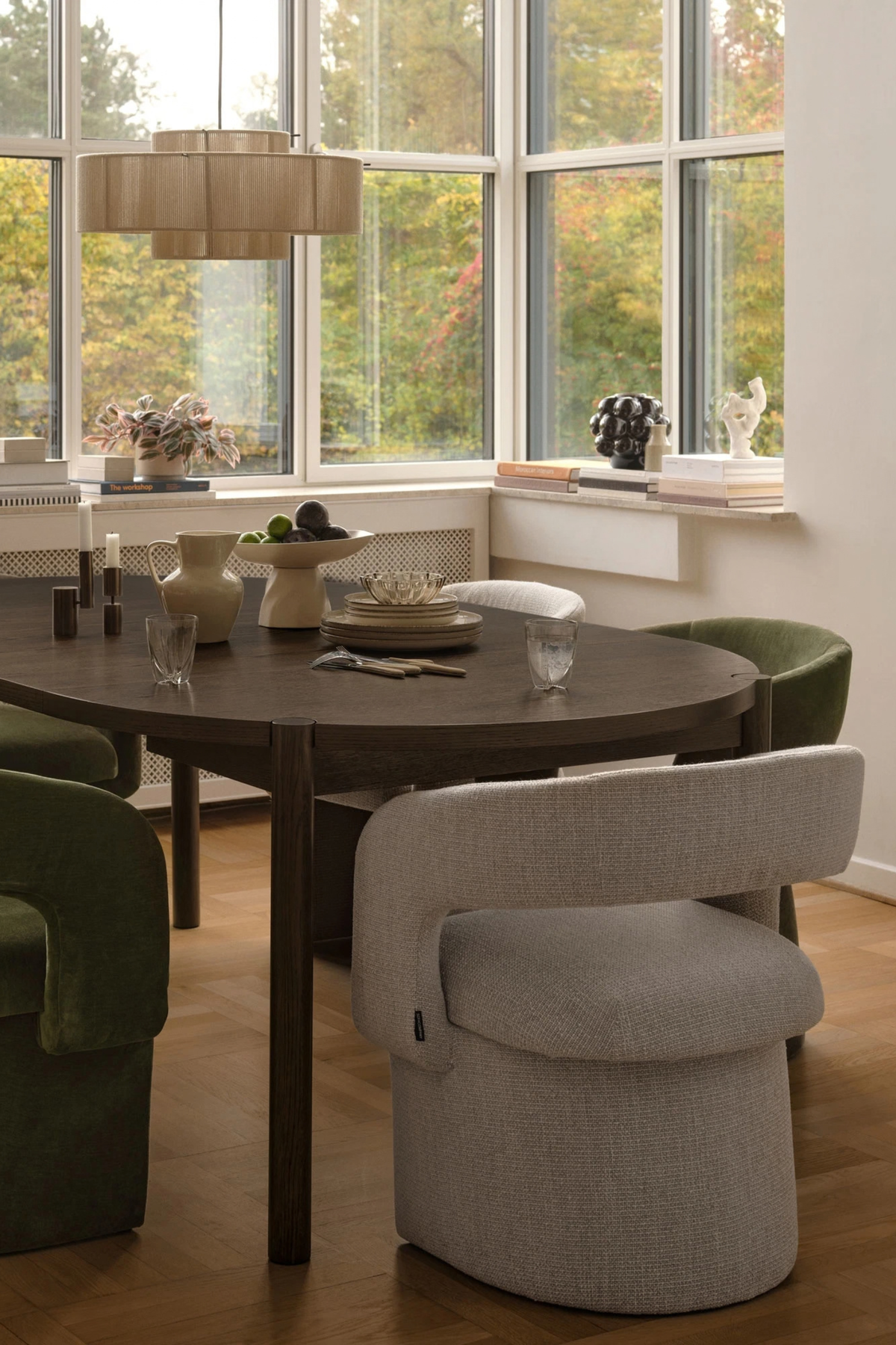 Asger Dining Chair, Nola Sand