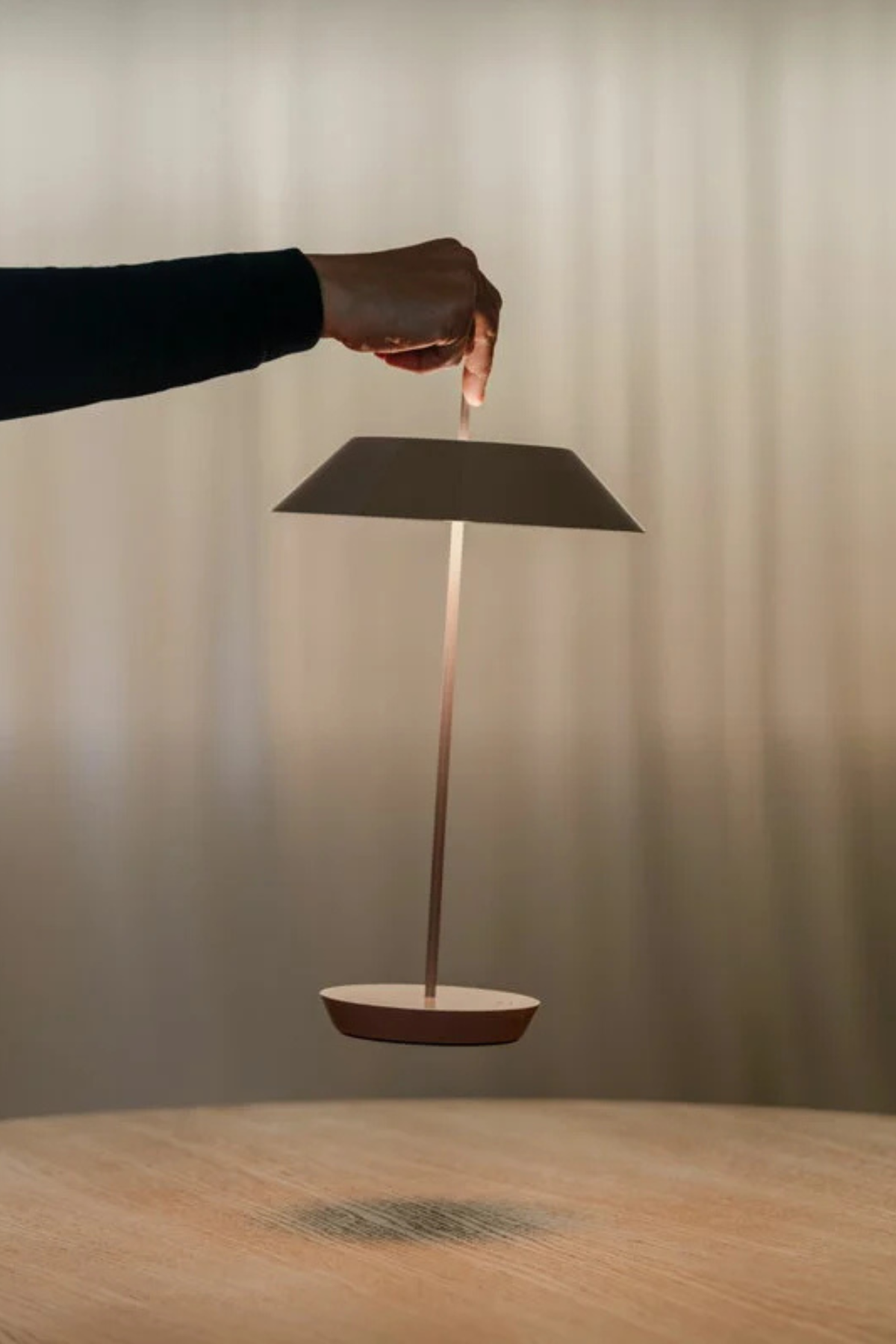 Mayfair Mini Portable Lamp Beige