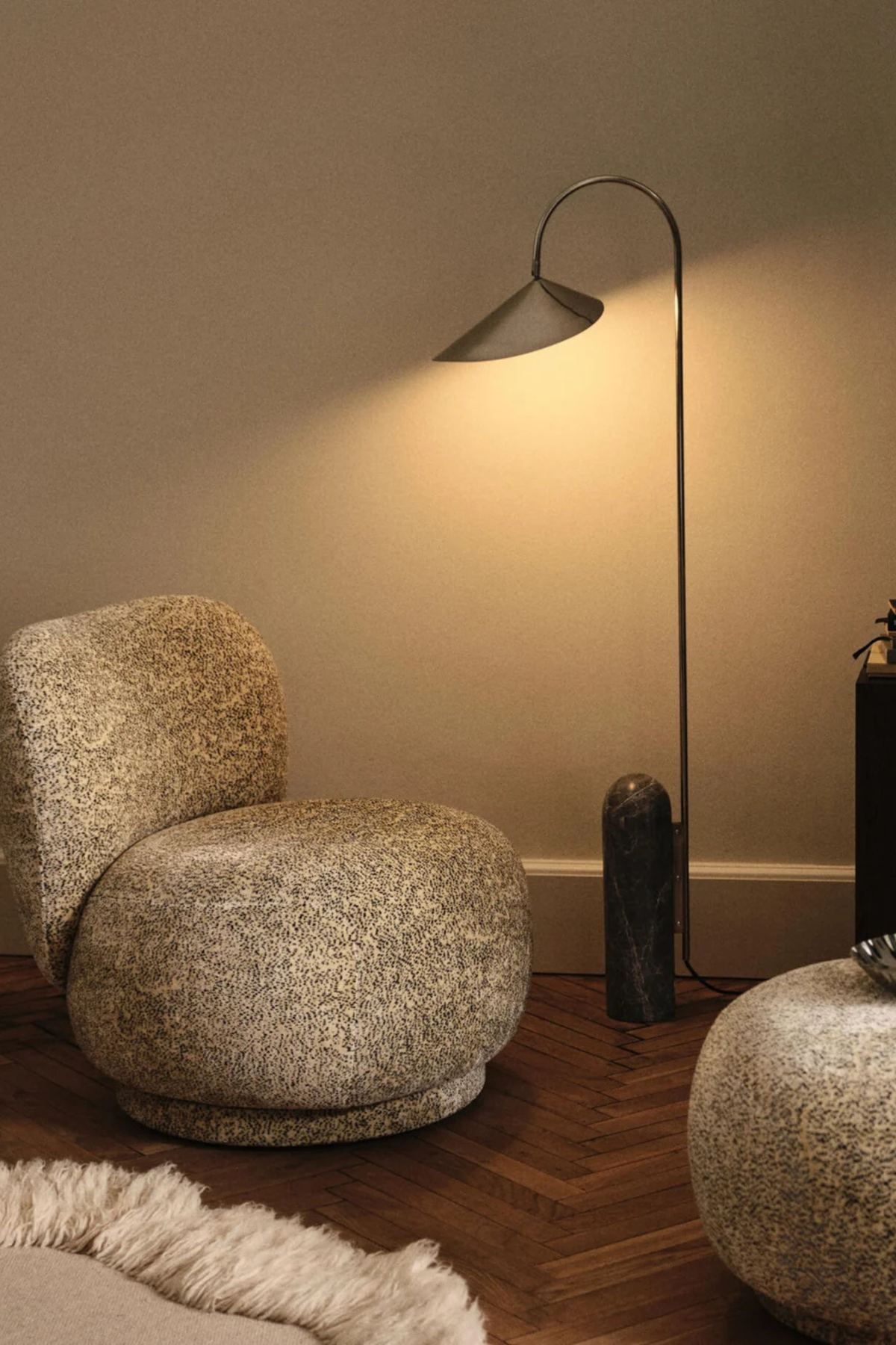 Arum Floor Lamp Stainless Steel