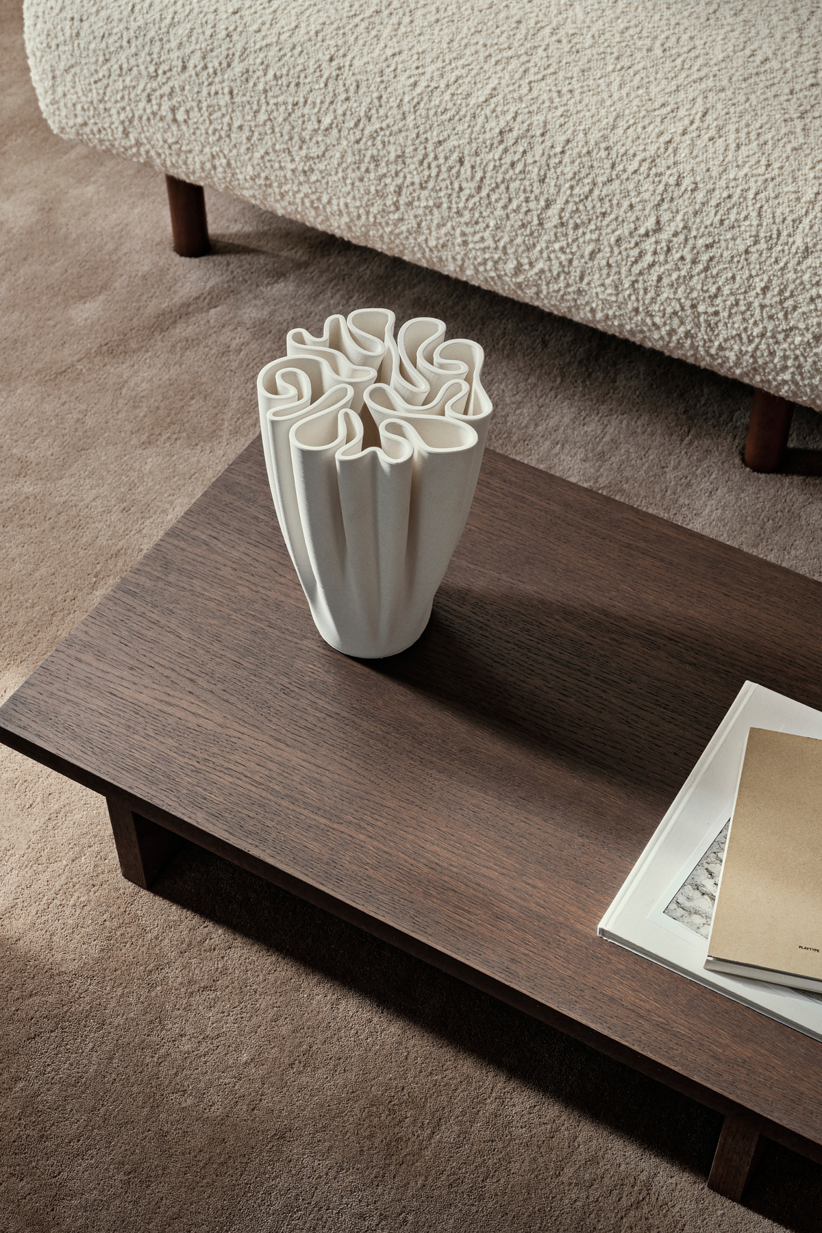 Dedali Vase Large, Off-White