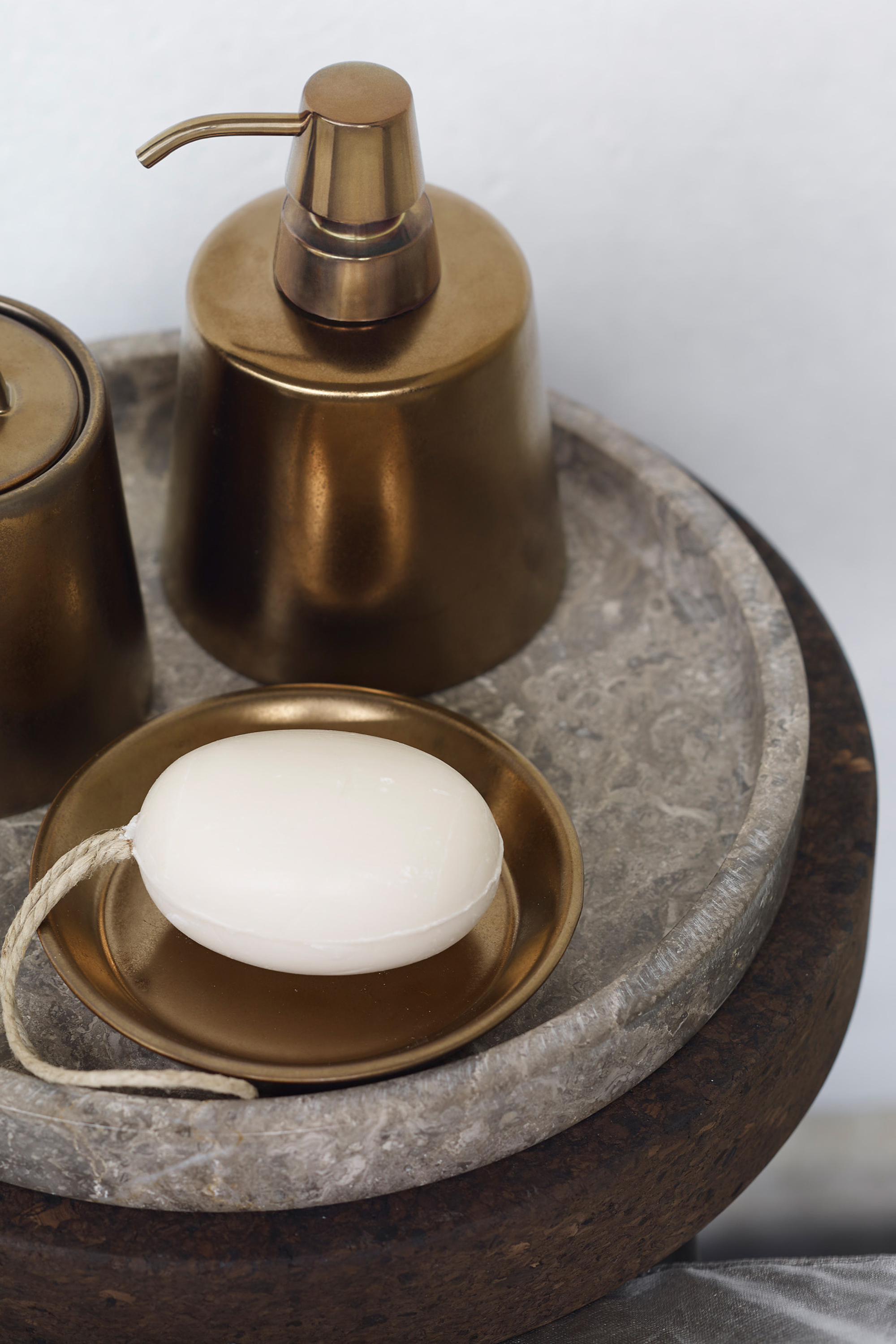 Conor - Tray - Round - Beige