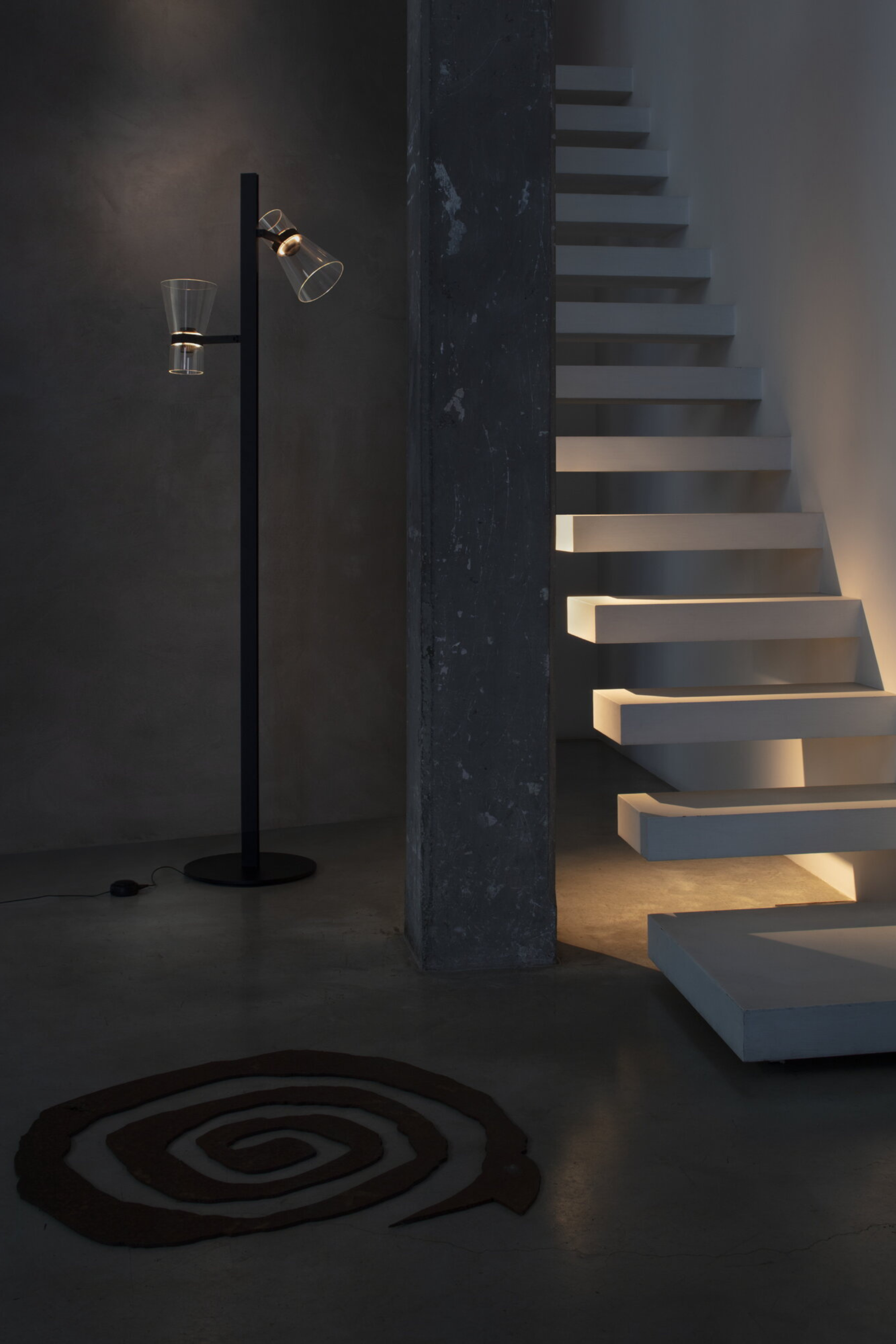 Nocturne F2 Cone floor lamp