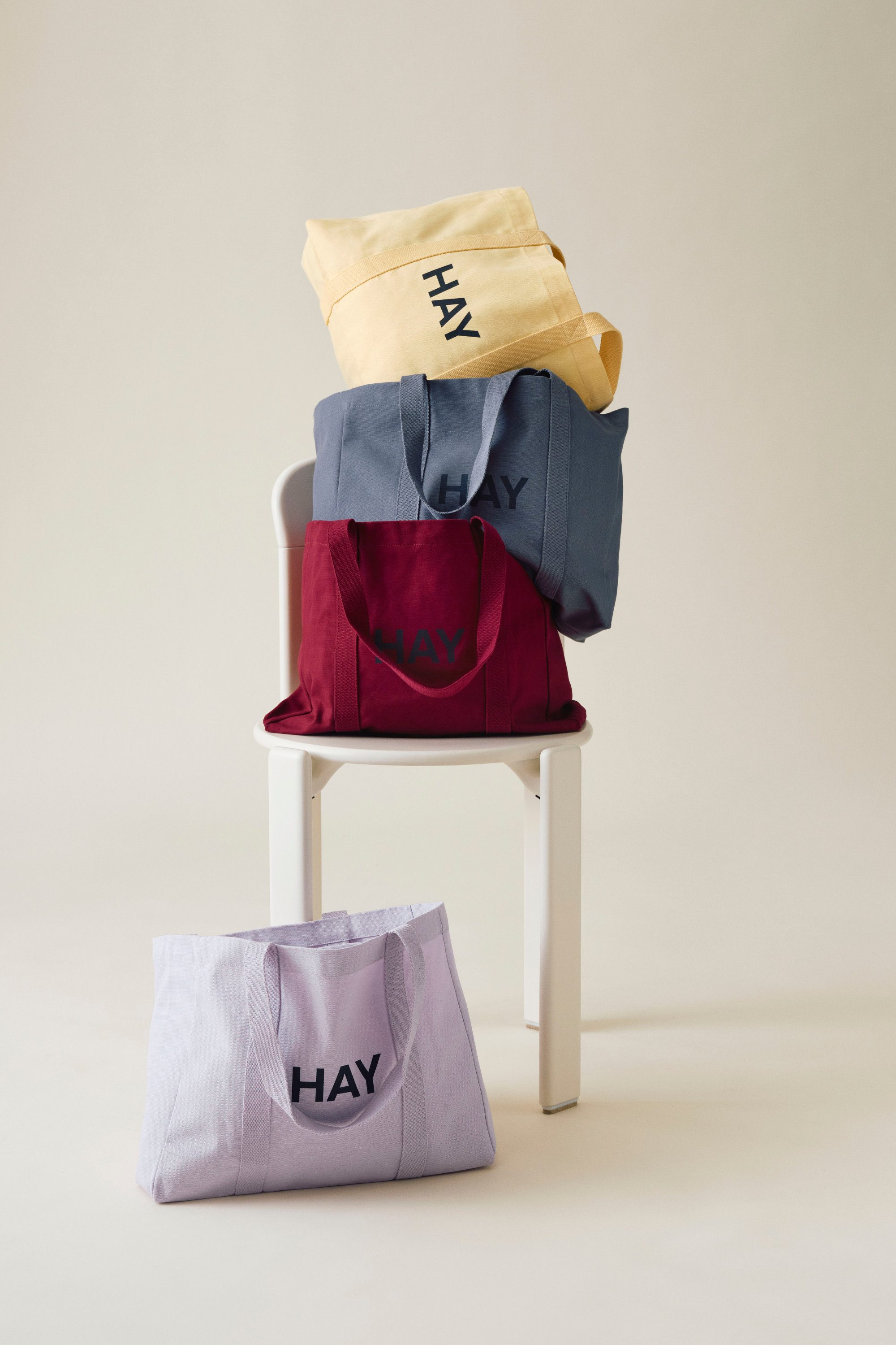Shopper Bag M soft yellow