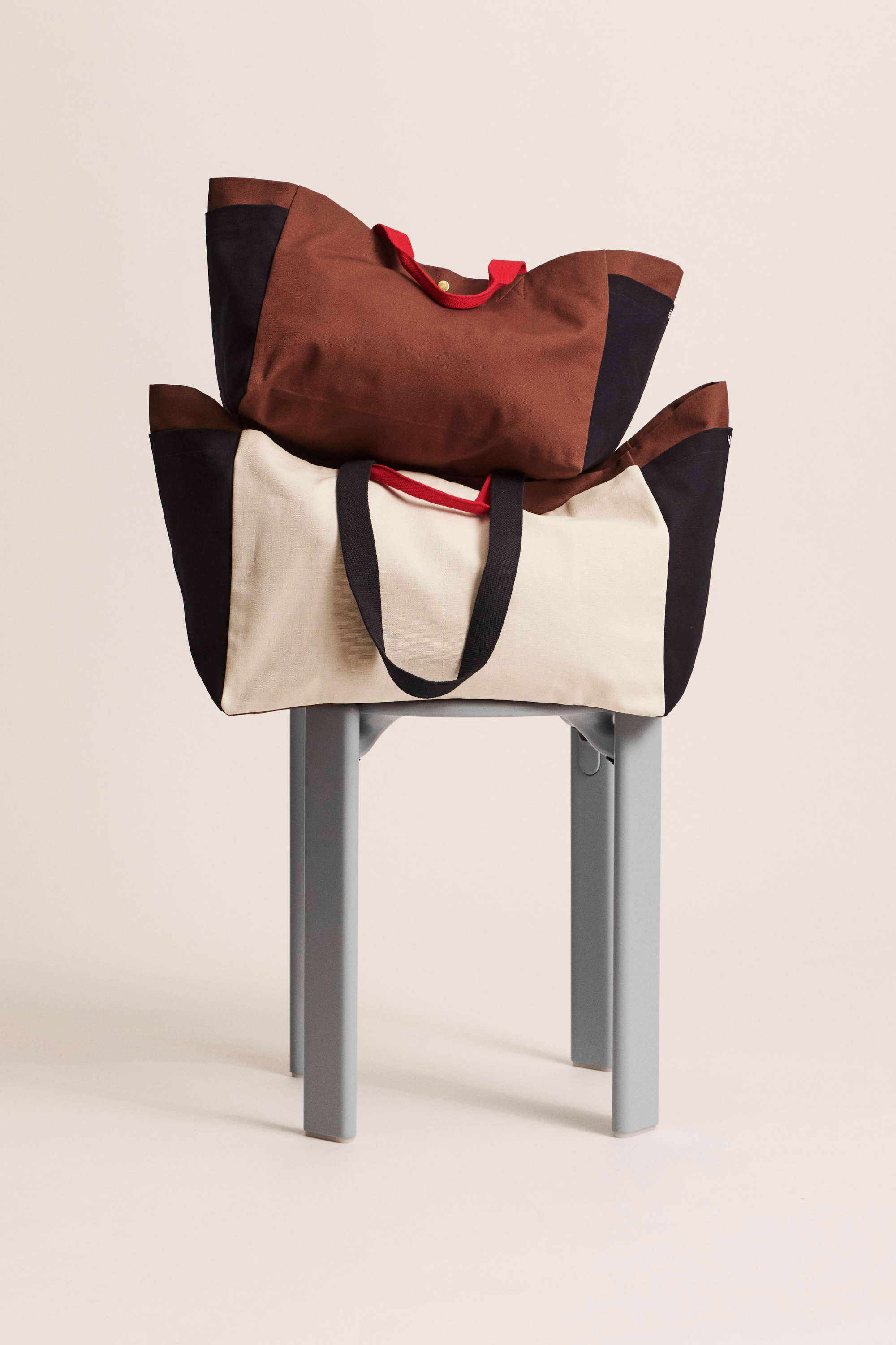 Weekend Bag Organic S Brown Multi