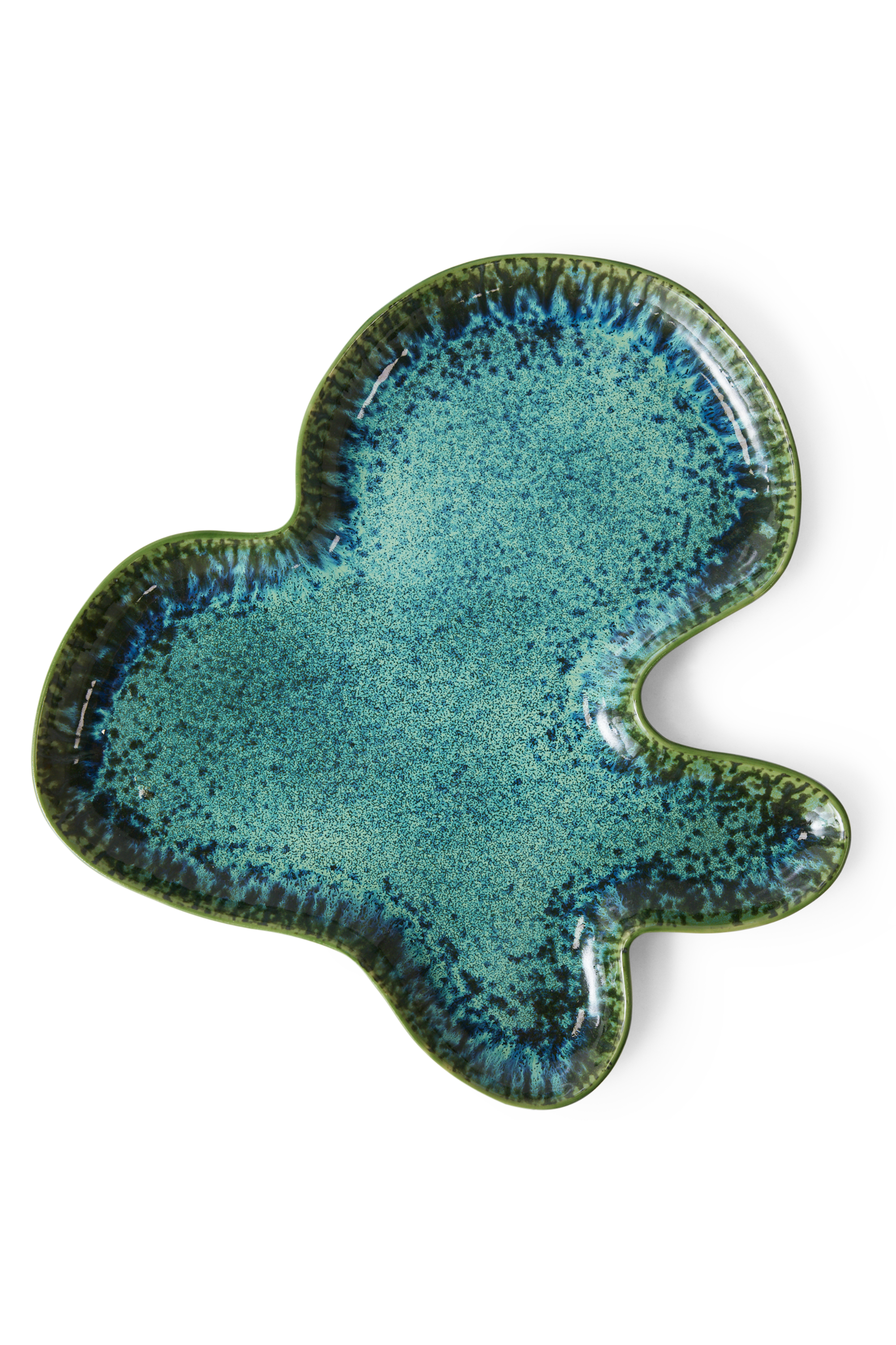 Shell tál, kékeszöld