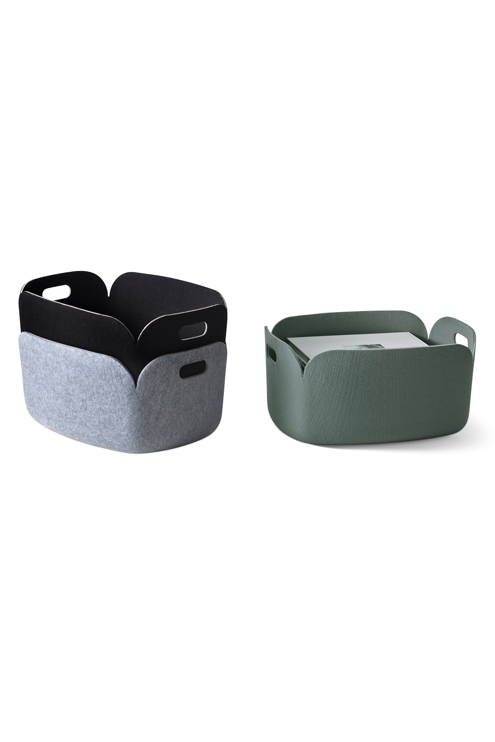 Restore Dusty Green Basket