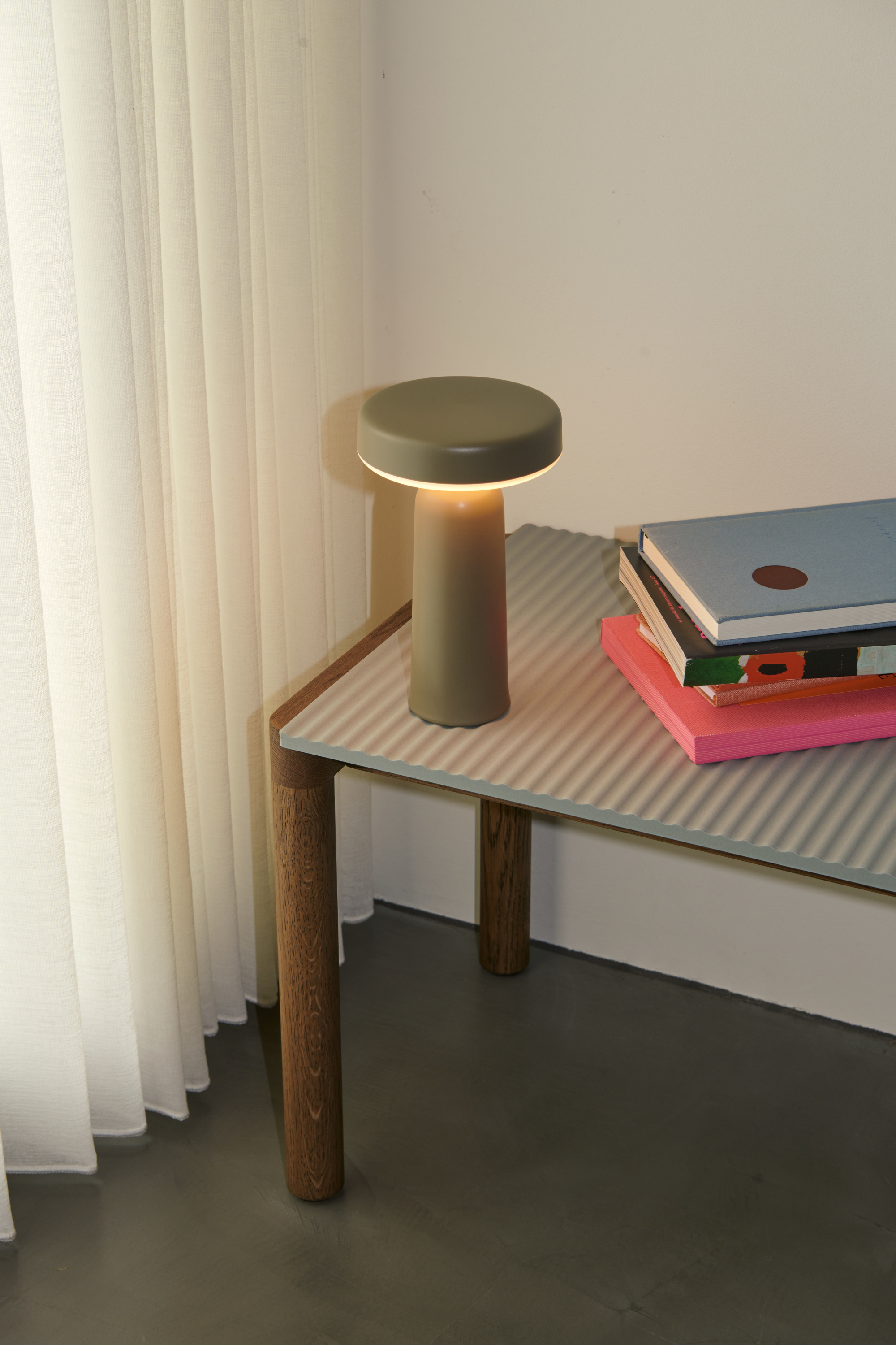 Ease Taupe Portable Lamp