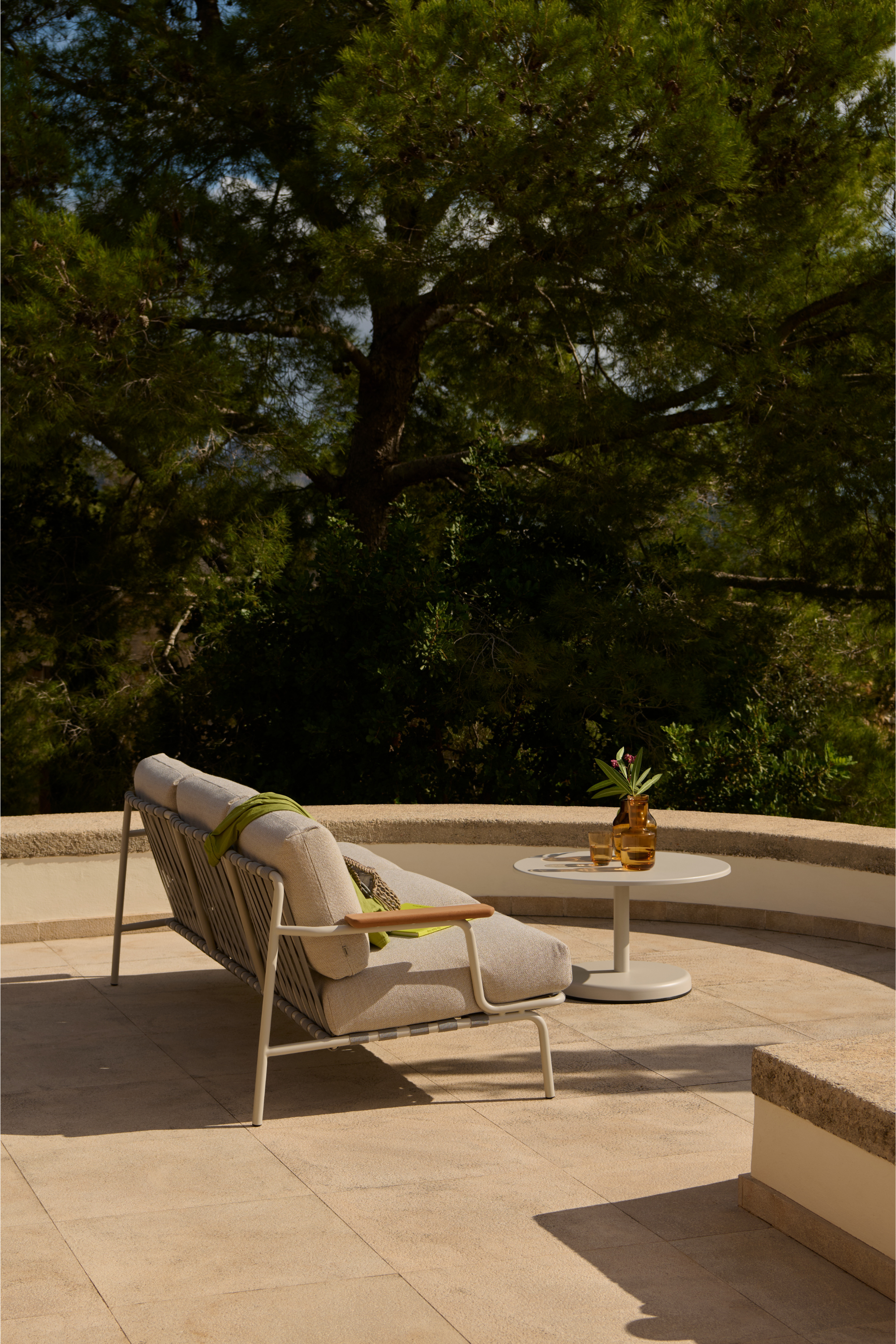 Settle 3 személyes kültéri kanapé Laze 1 / szürke