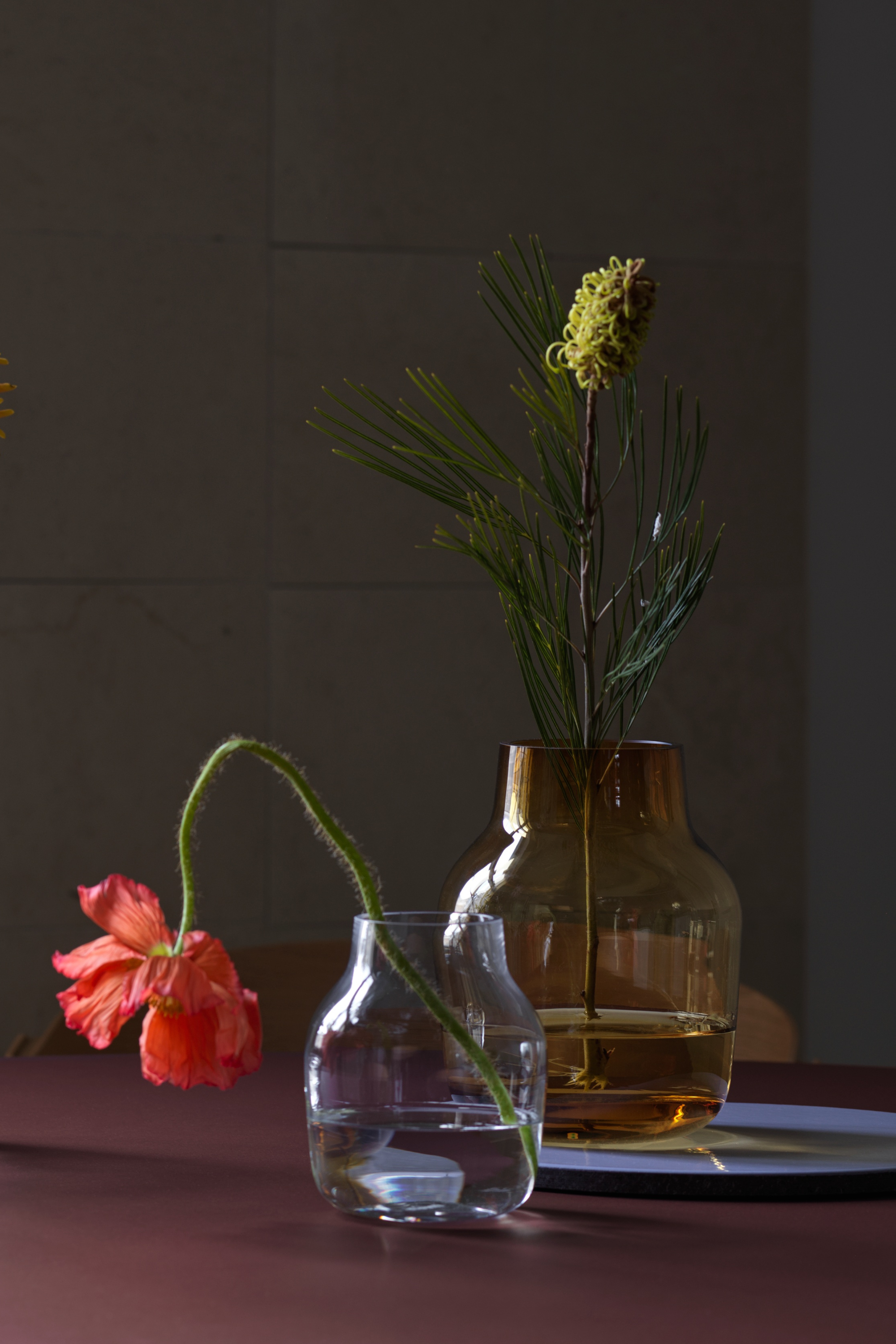 Silent Clear Vase ø11 cm