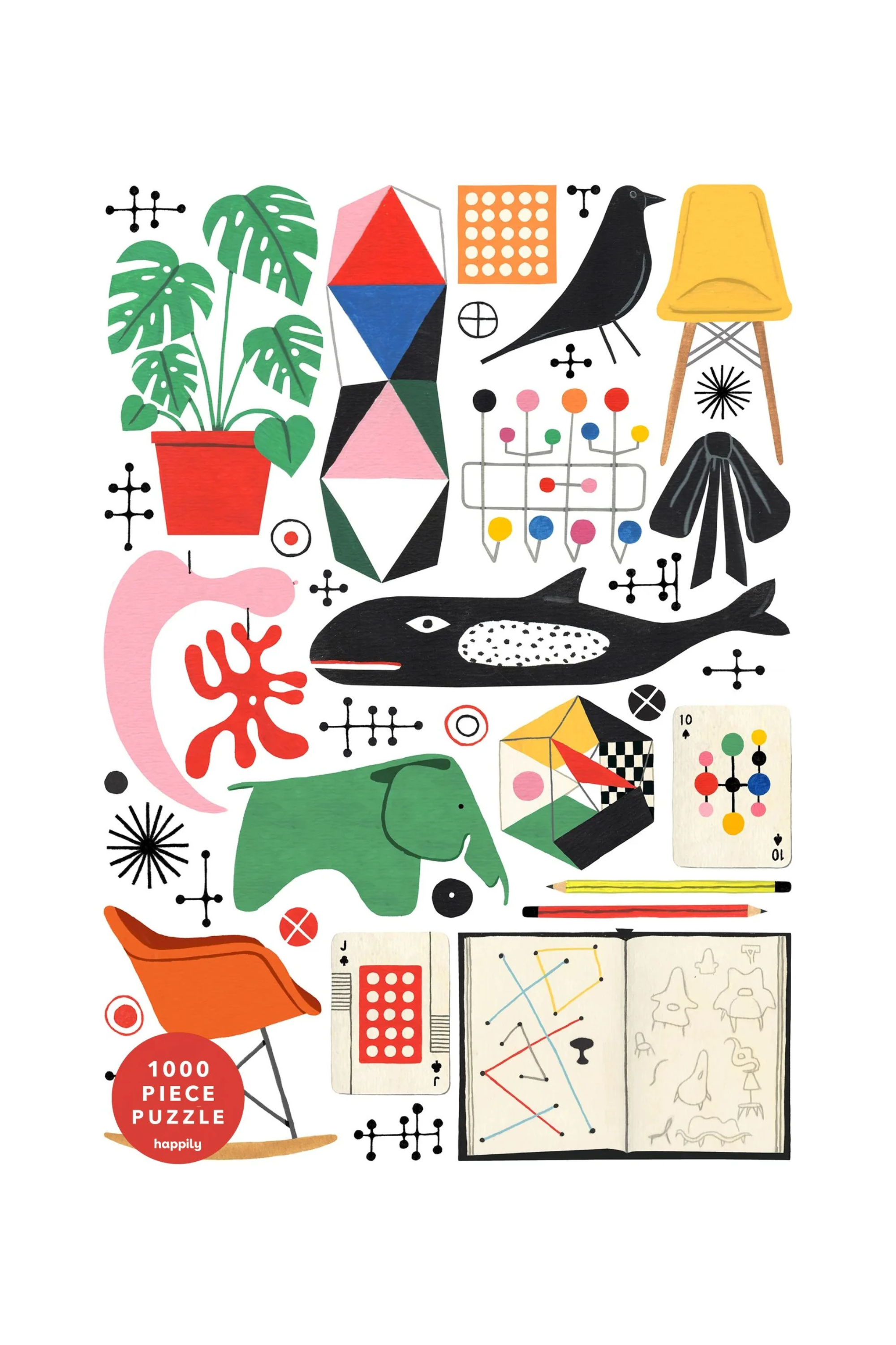 Eames - 1000 Piece Jigsaw Puzzle