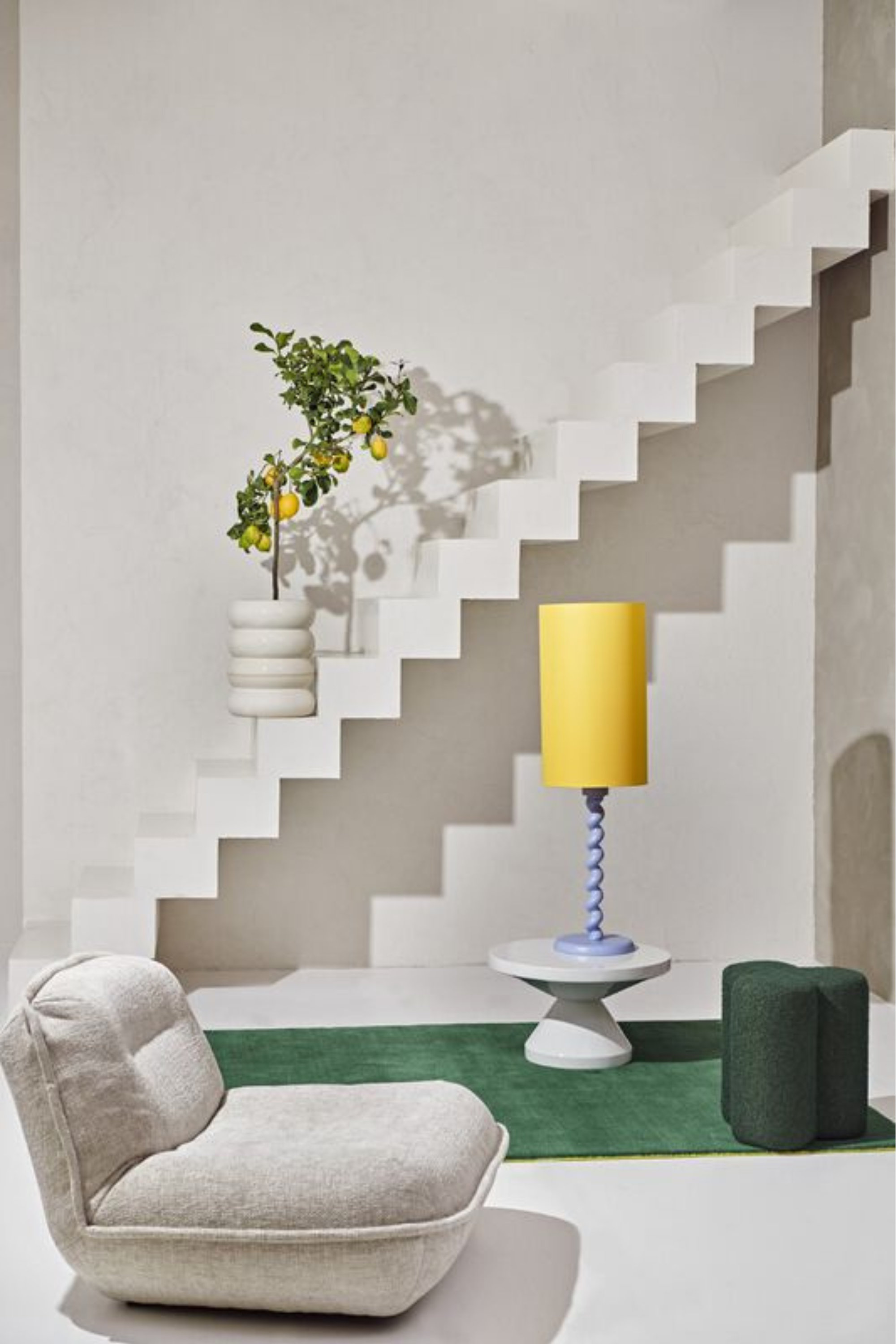Clover buklé ülőke, zöld