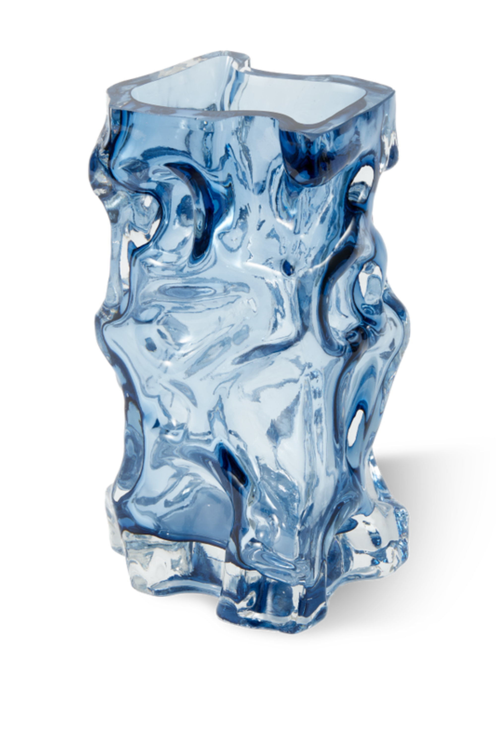 Ice Vase, dark blue