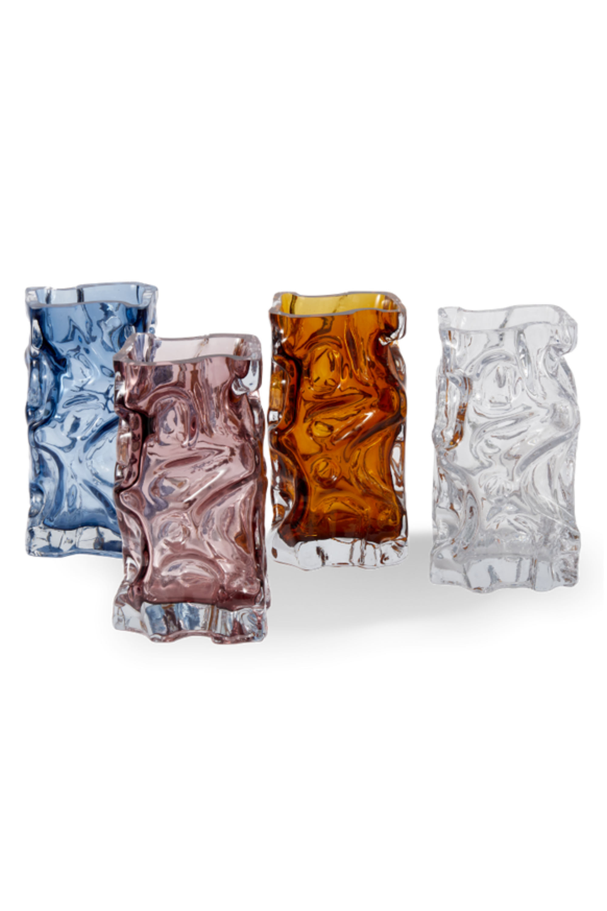 Ice Vase, dark blue