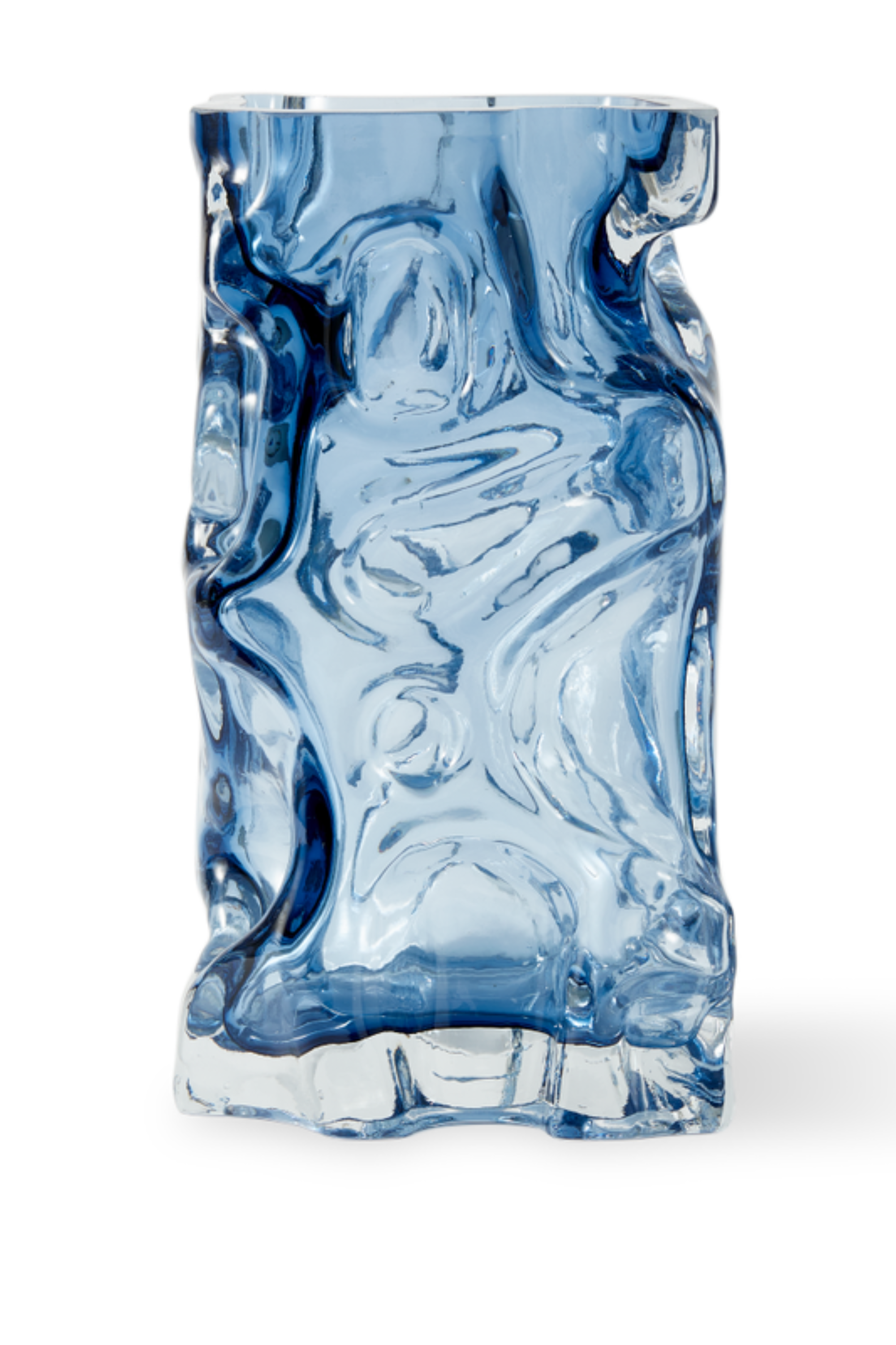 Ice Vase, dark blue