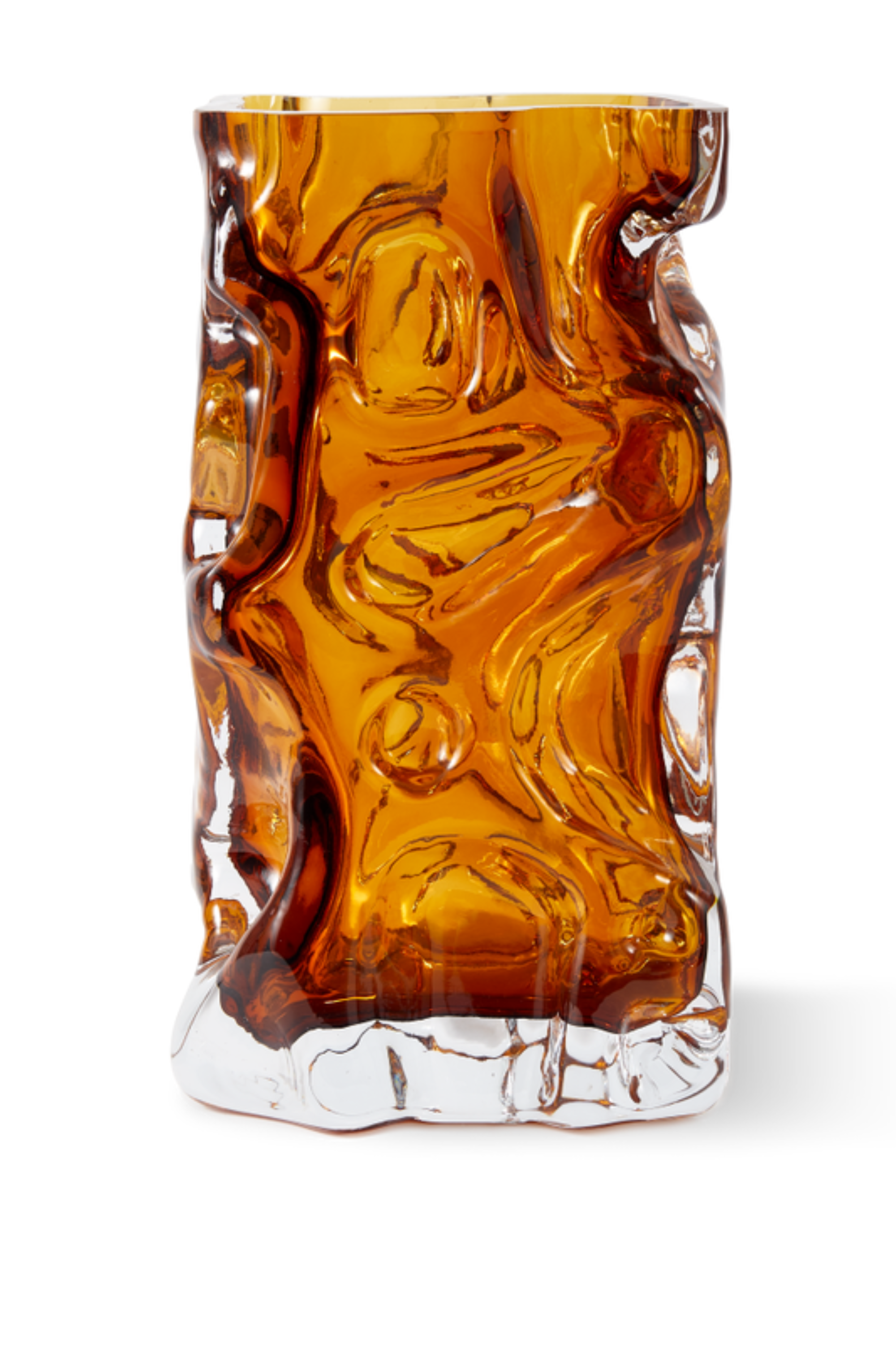 Ice okkersárga váza