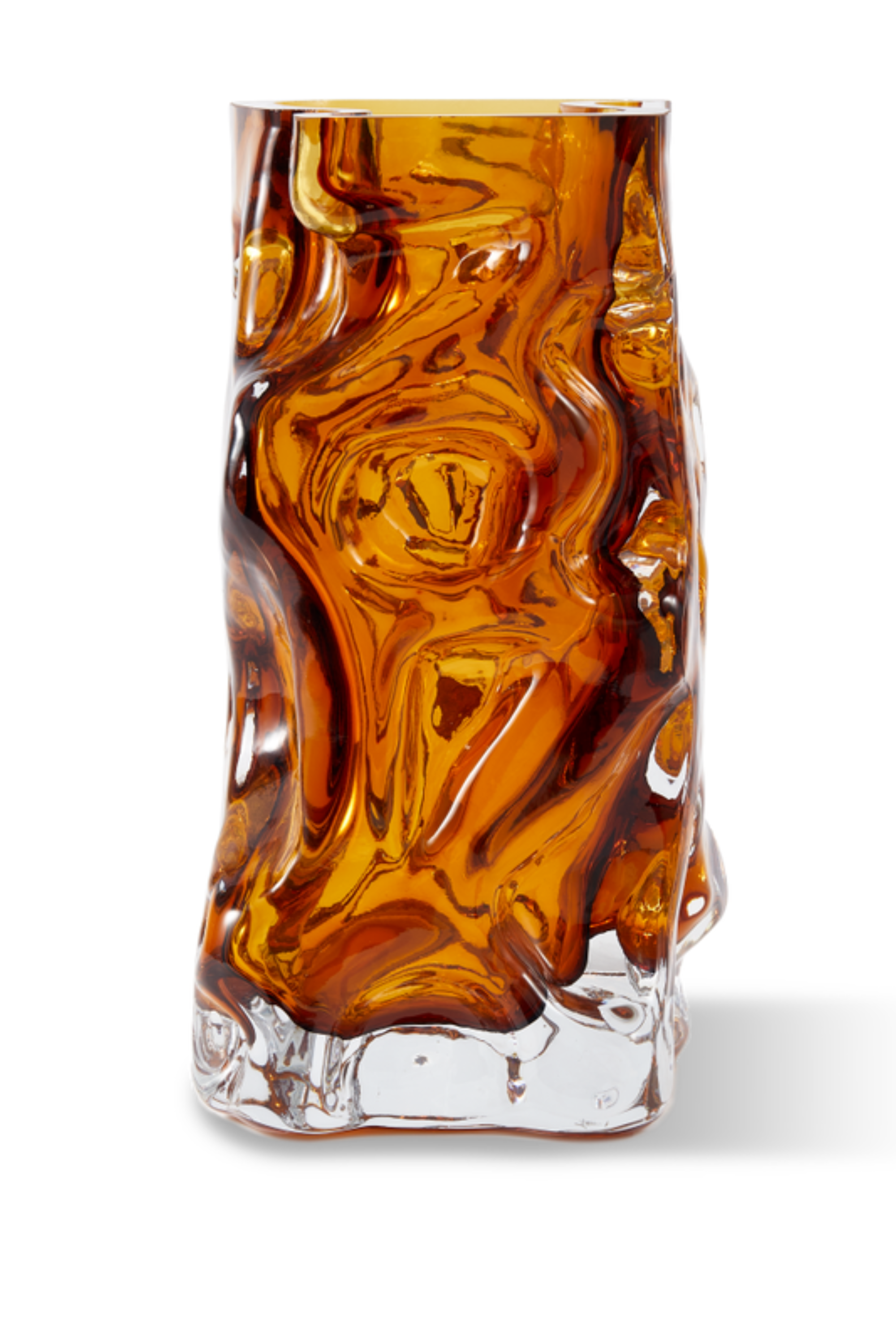 Ice okkersárga váza