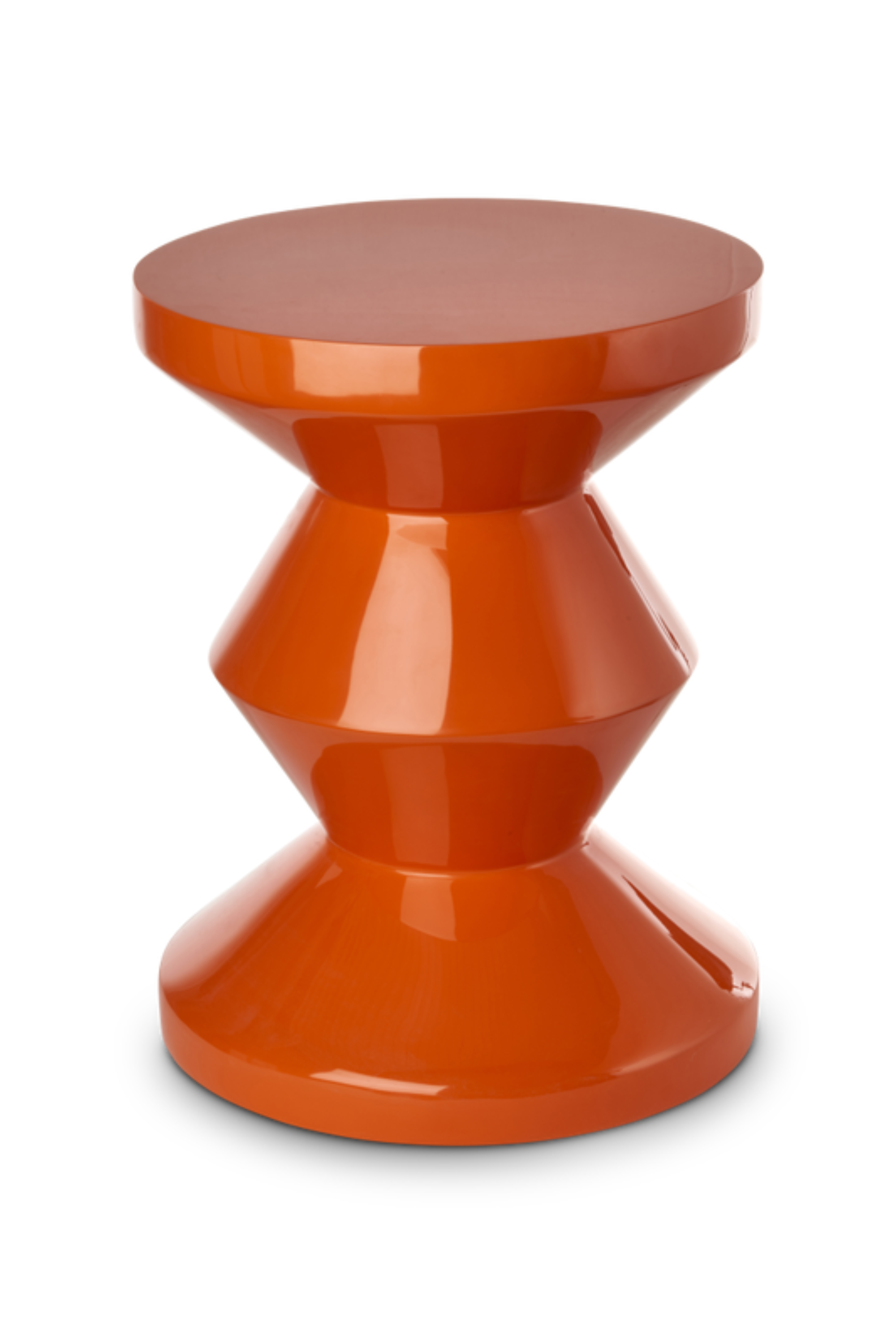 Zig Zag Stool Orange