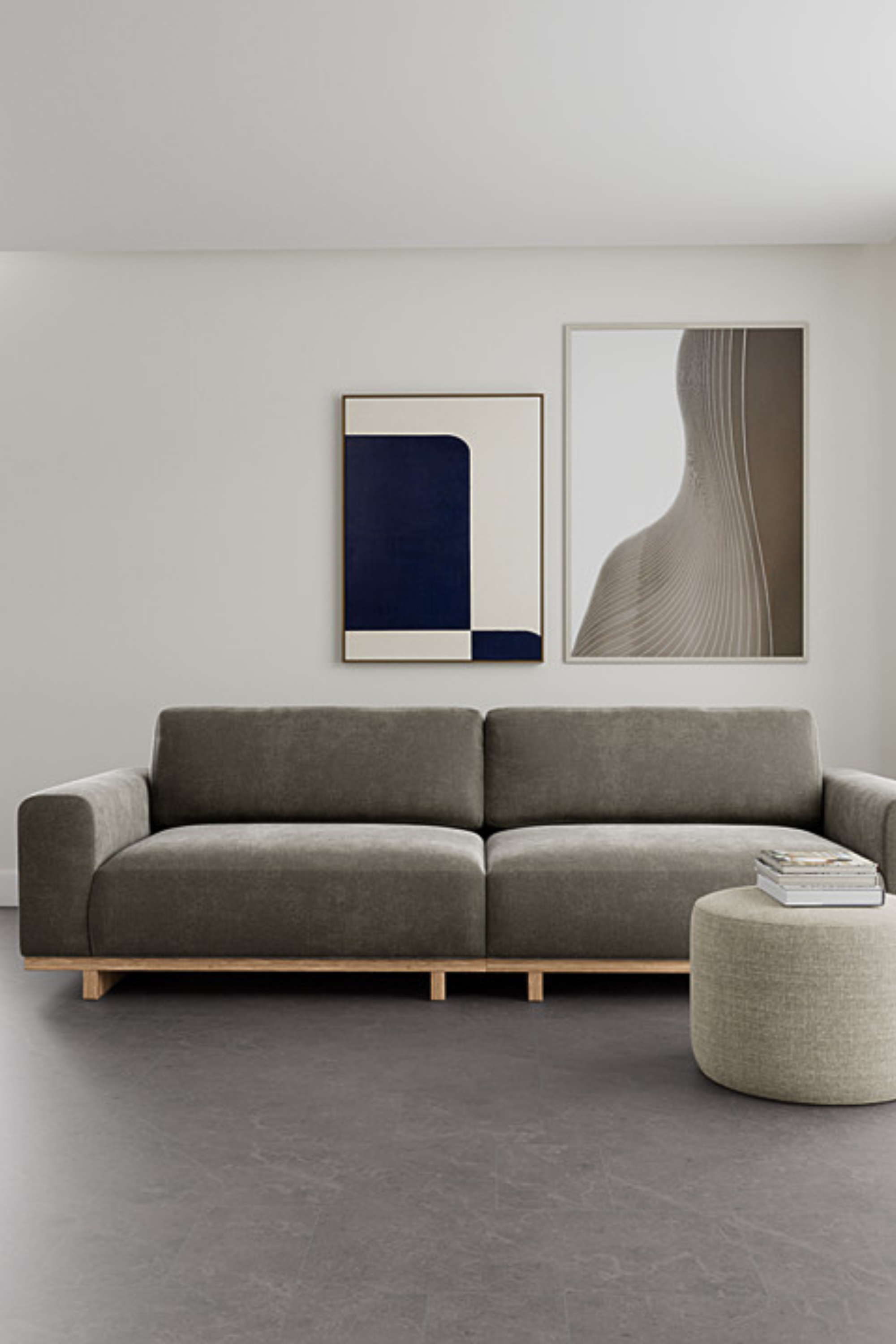 Aya 3 -Seater, Planet Grey Green
