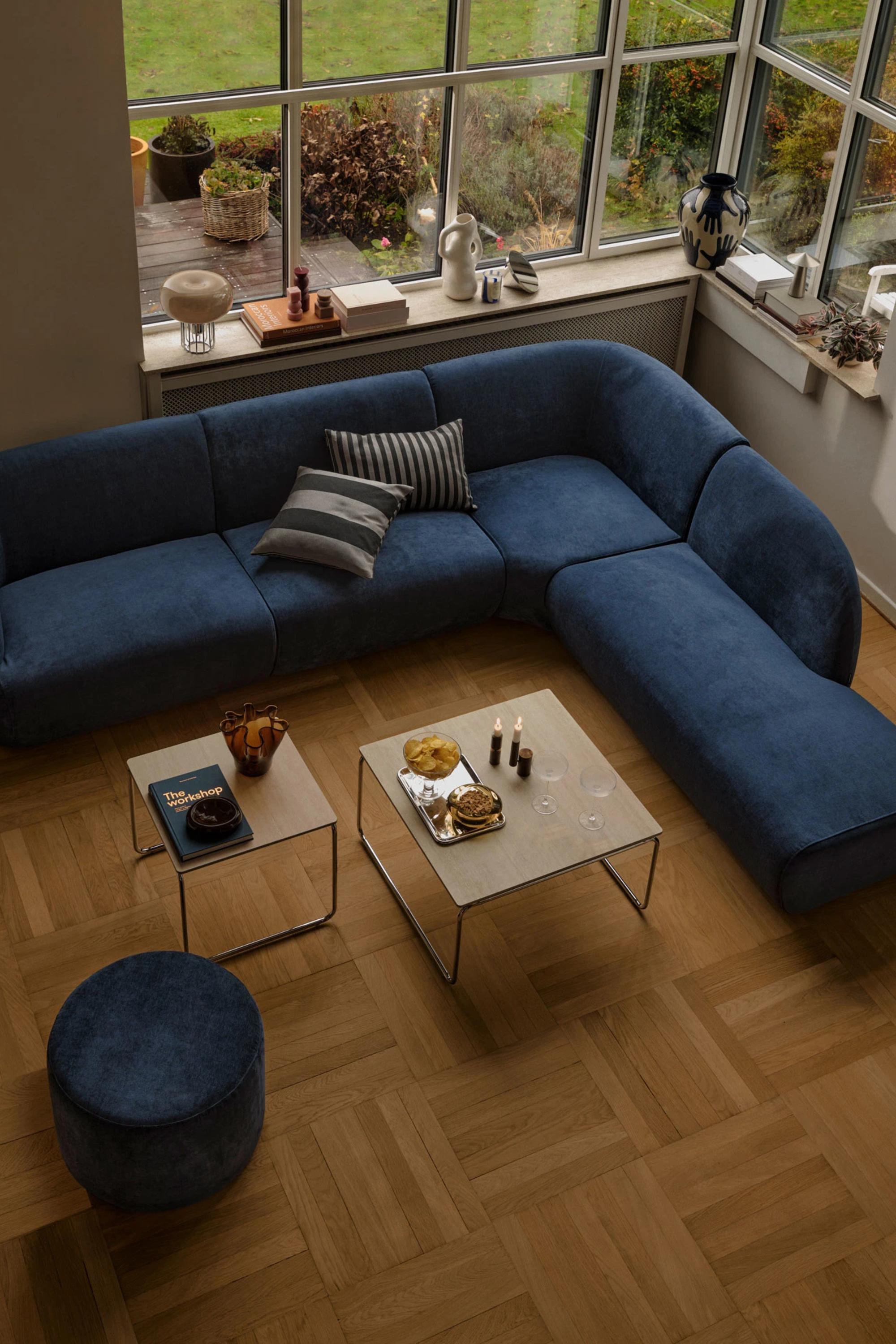 Marlon Coffee table, 50x50 cm chrome