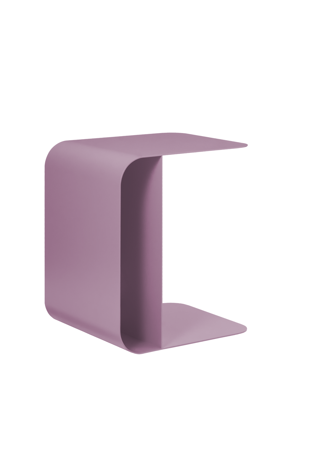 Mira pastell lilac side table
