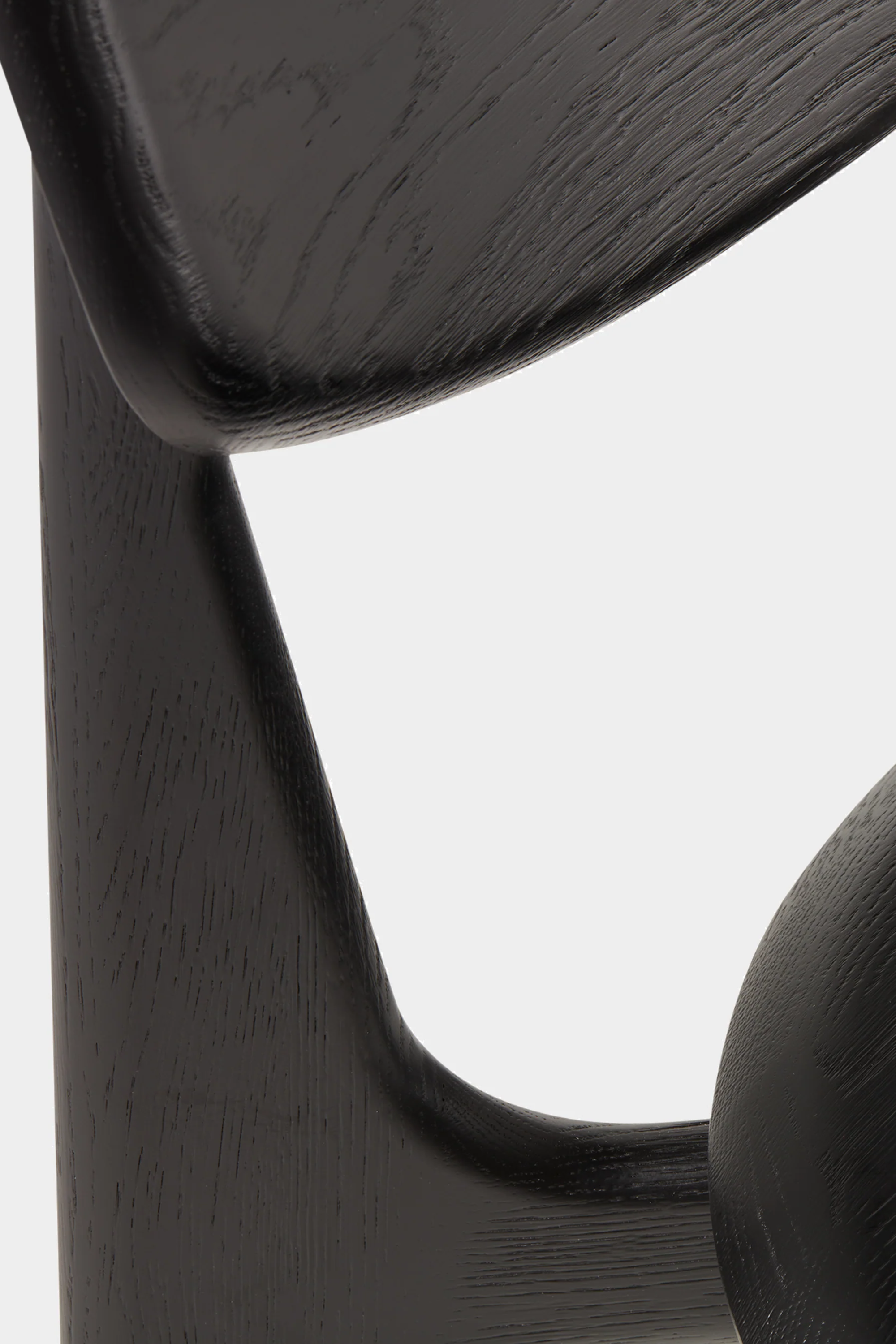 Slab Dining Chair Black