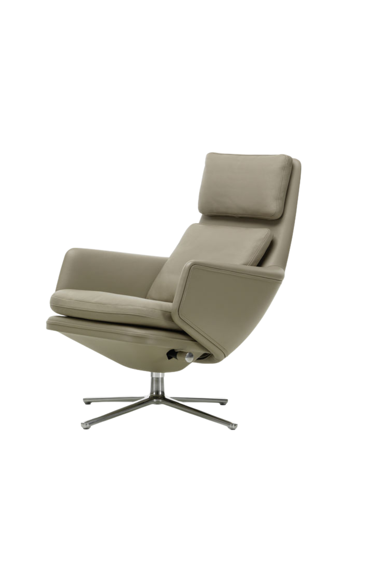 Grand Relax Lounge Chair, Premium F Leather Forte, Sand
