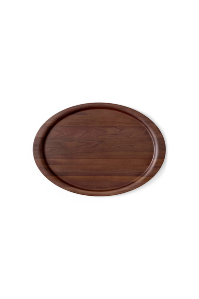Collect Tray SC64 lacquered walnut