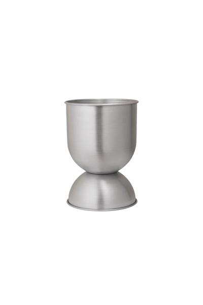Hourglass aluminium kaspó, kicsi