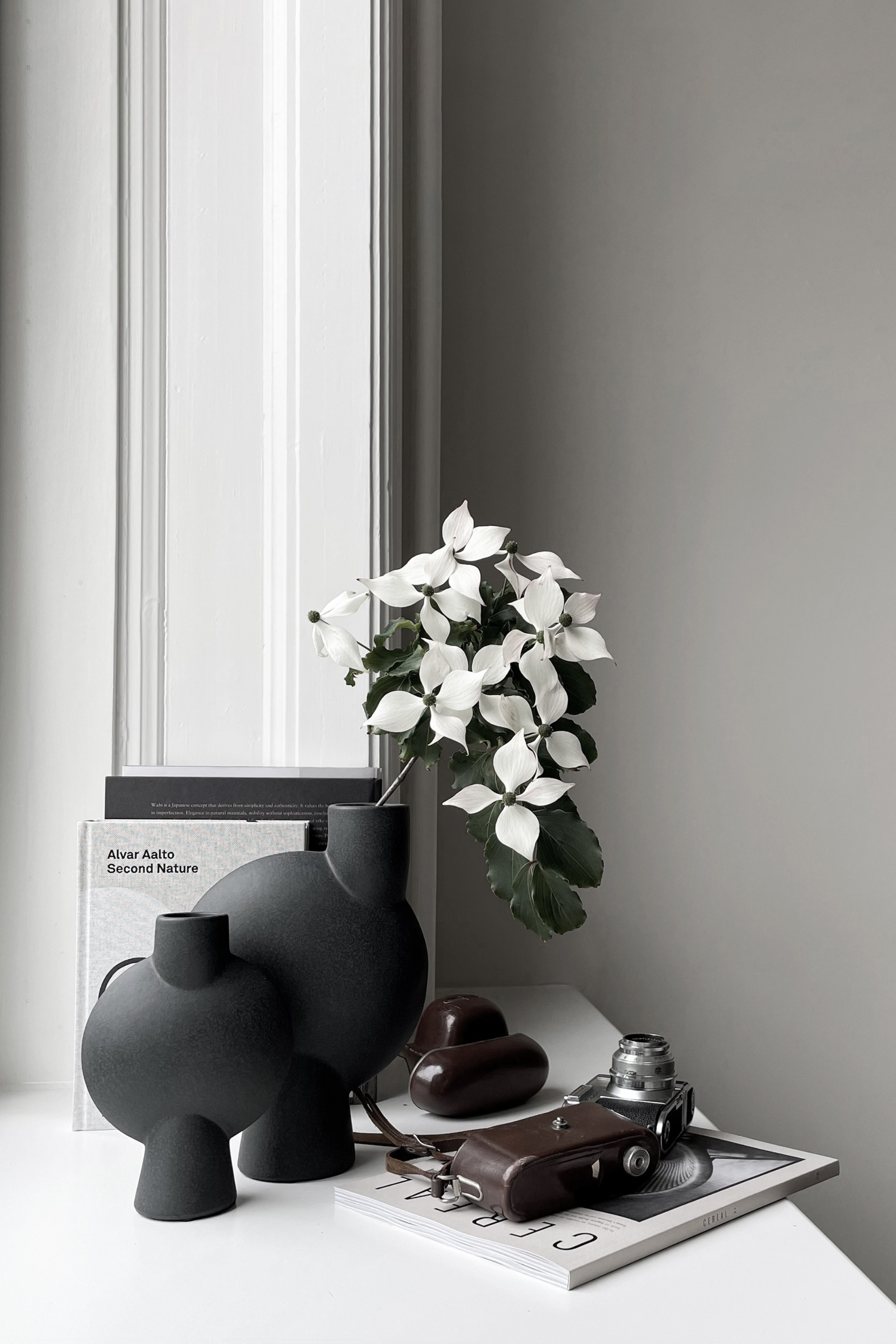 Sphere Vase Bubl Mini black