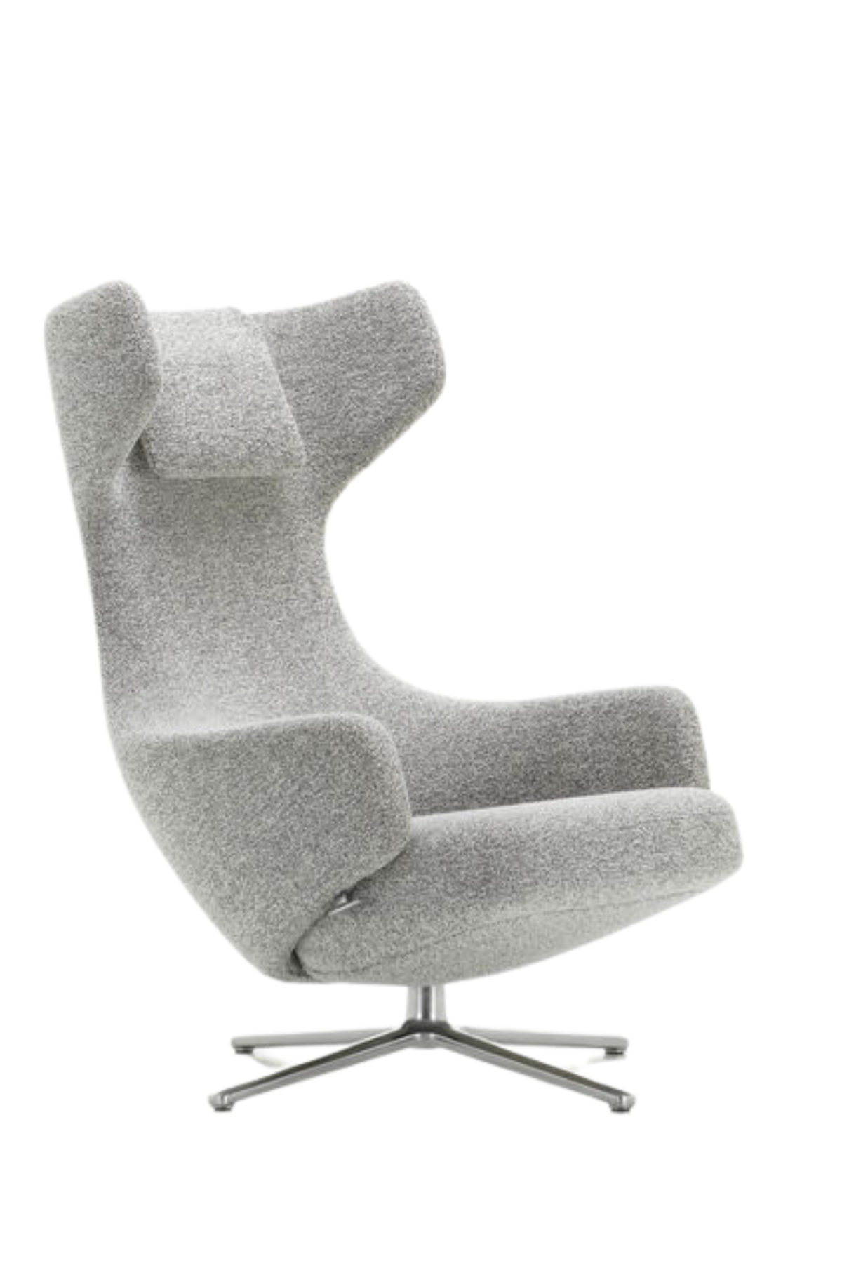 Grand Repos Lounge Szék, Nubia, Cream/dark brown