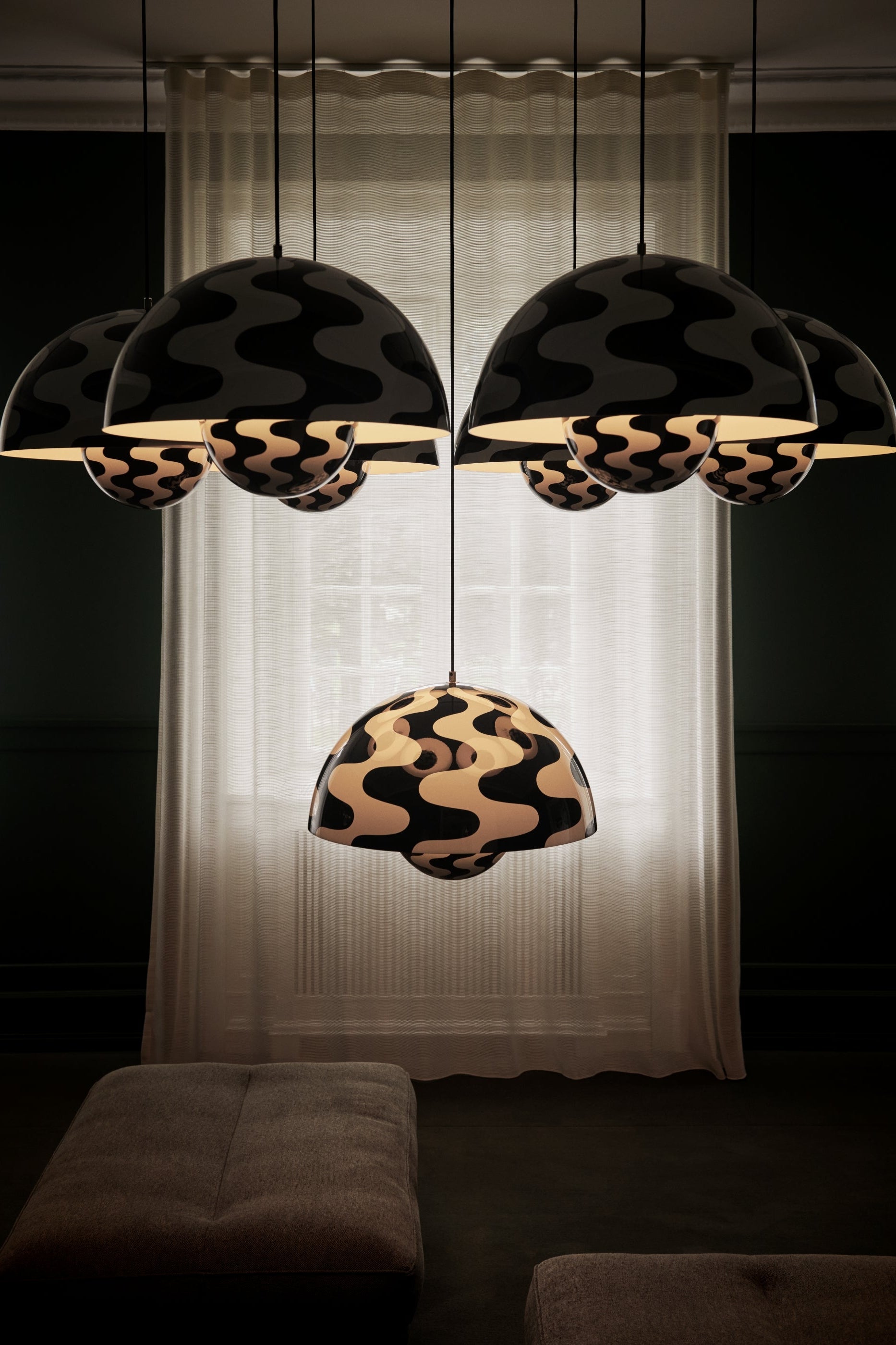 Flowerpot VP2 Black&White | &Tradition | Home of Solinfo | 