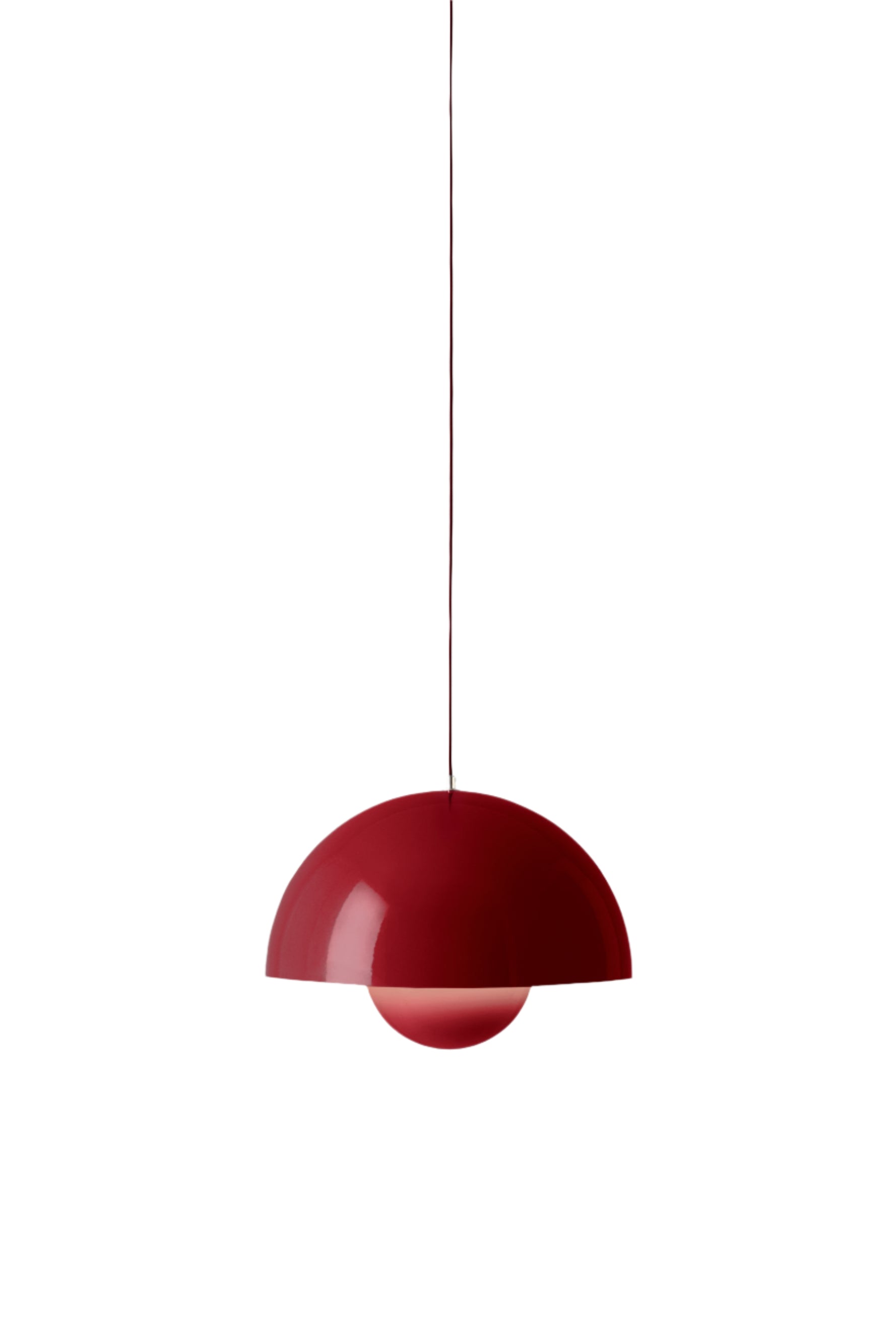Flowerpot VP2 Vermillion Red | &Tradition | Home of Solinfo | 