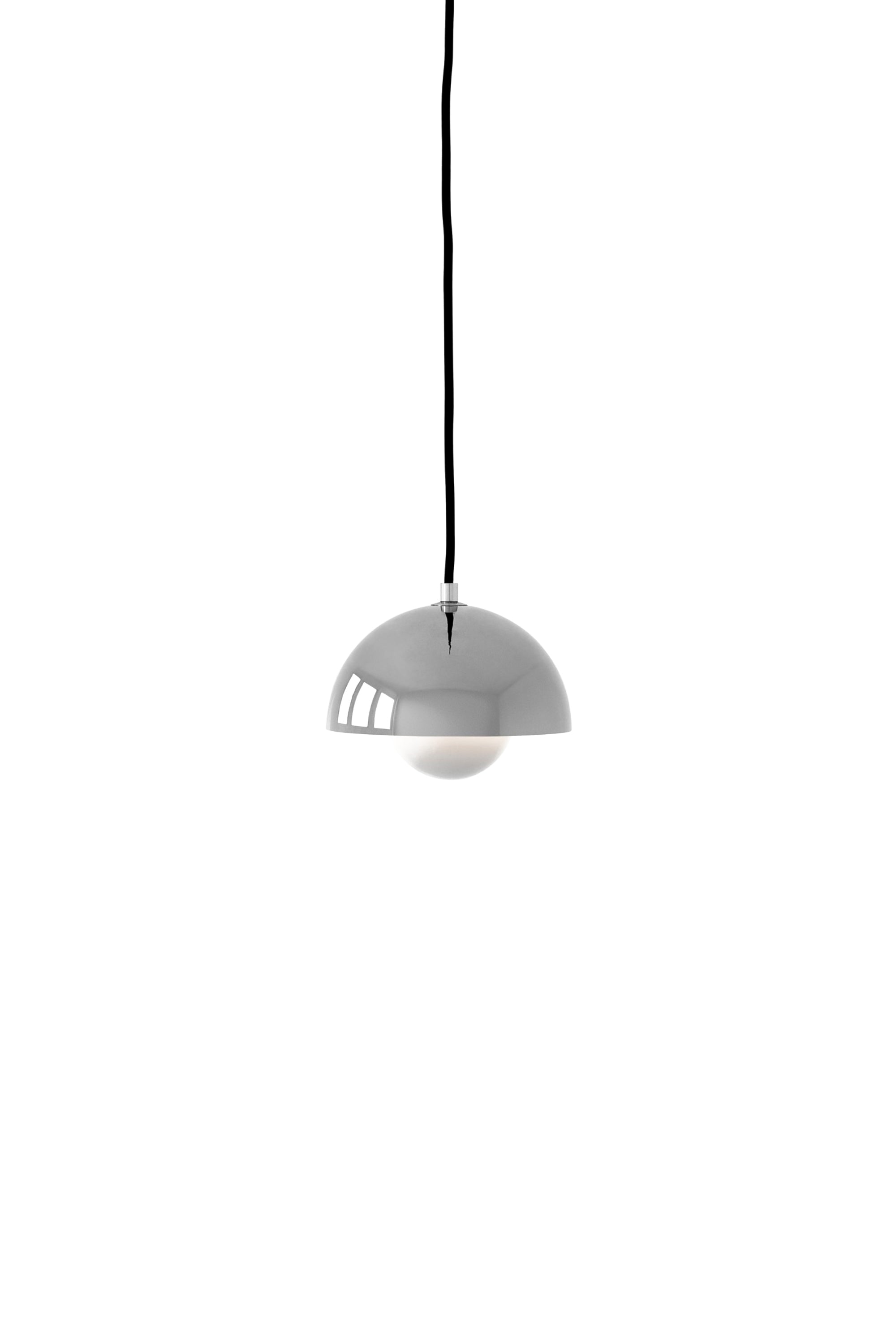 Flowerpot VP10 Pendant Chrome-plated