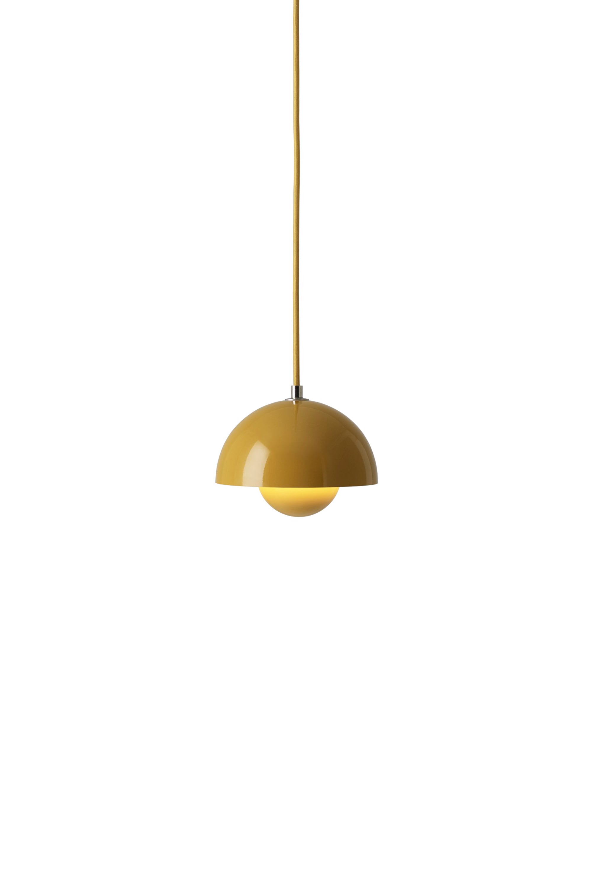 Flowerpot VP10 Pendant Mustard