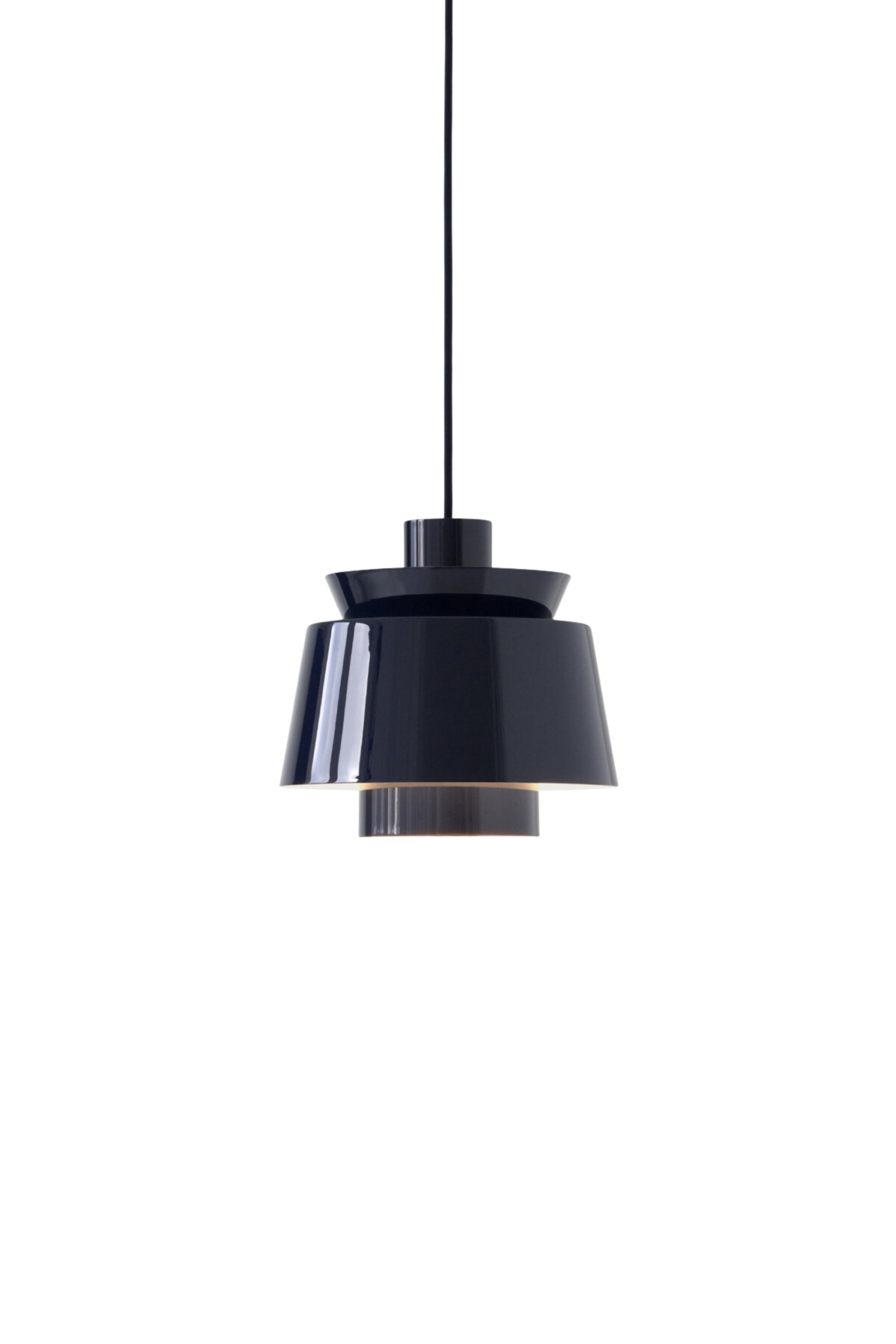Utzon JU1 steel blue hanging lamp