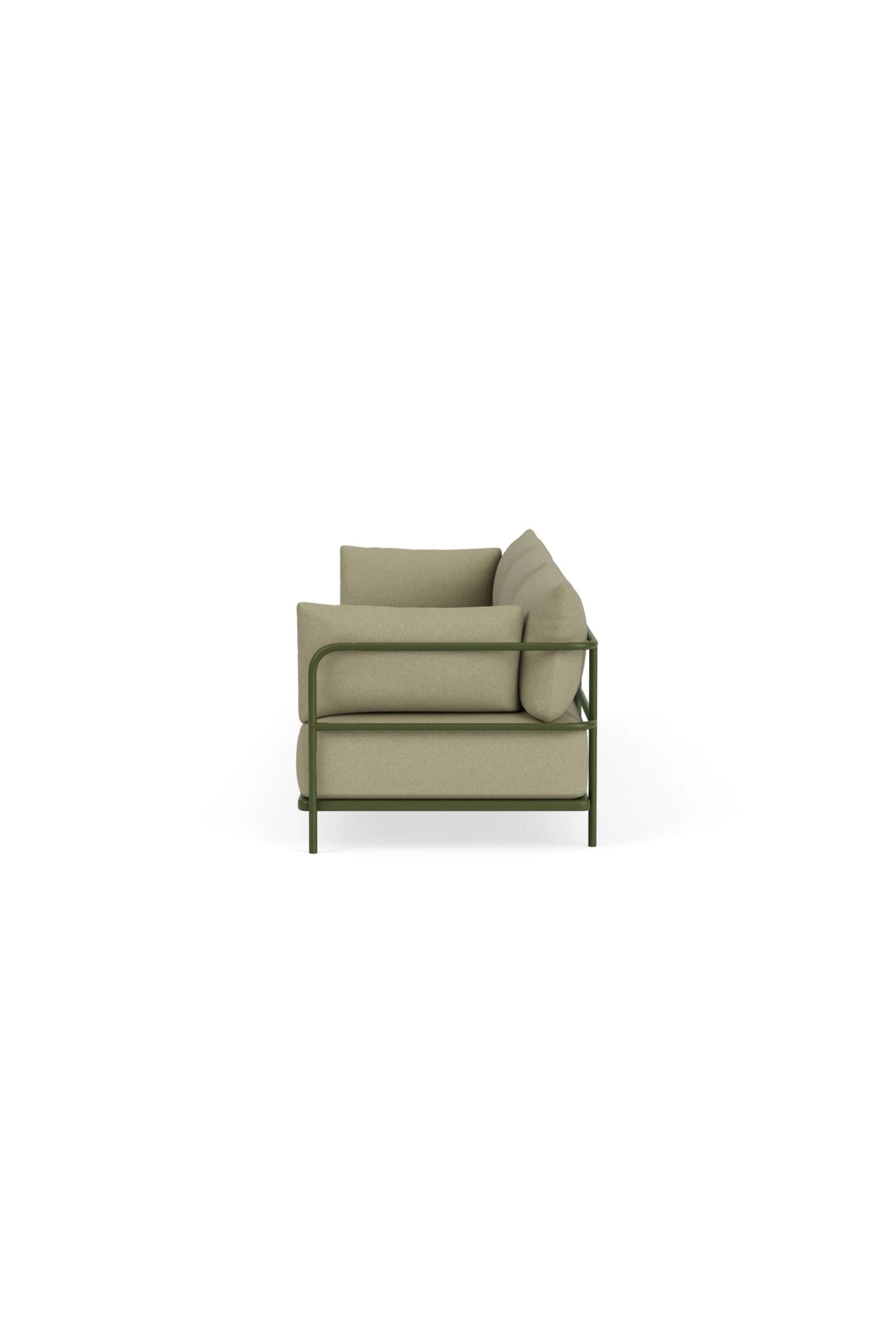 Vincent Outdoor 3,5-seater modular sofa Clary Sage Green
