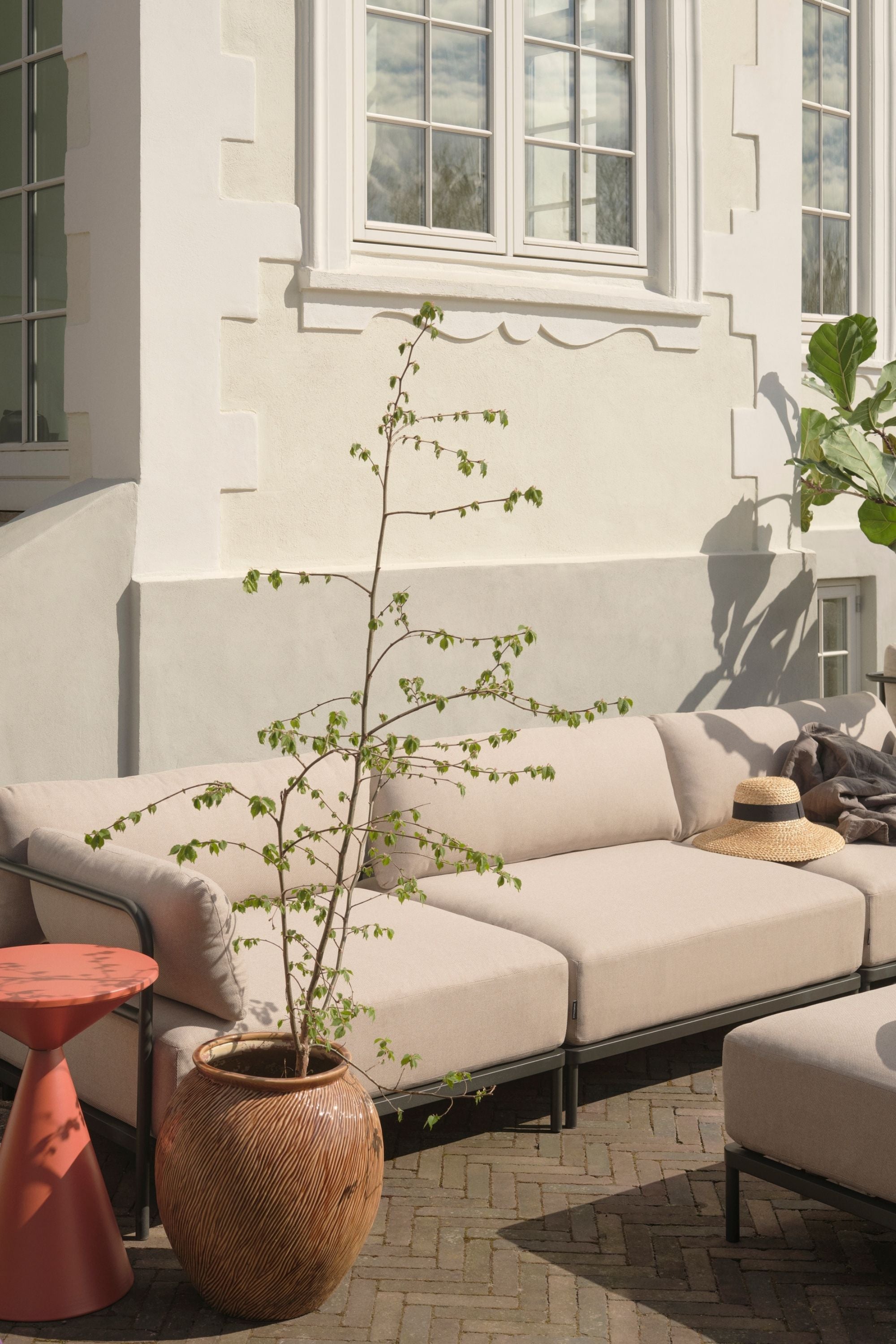 Vincent Outdoor 3,5-seater modular sofa Martinique