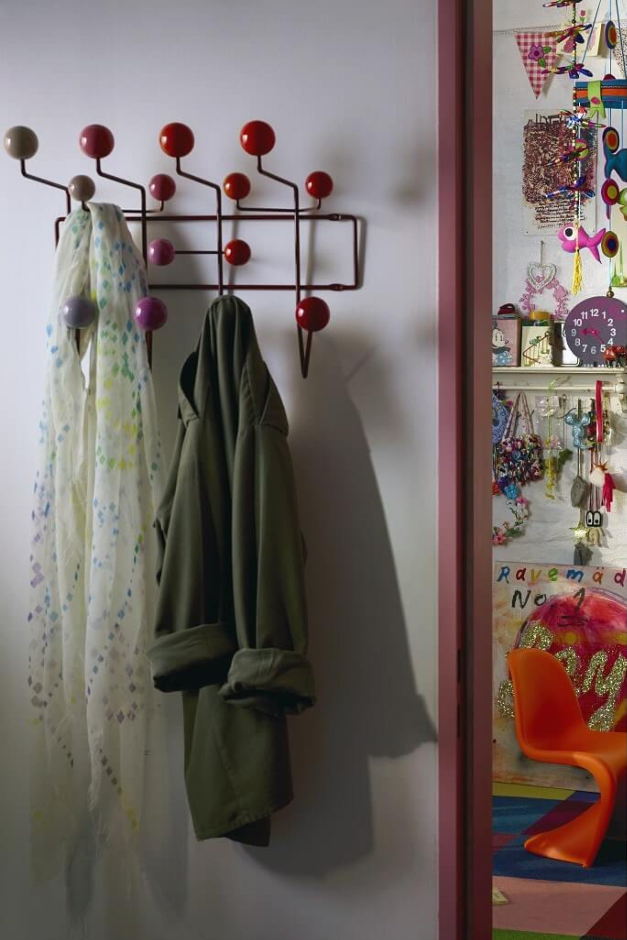 Hang it all, red, multi-tone