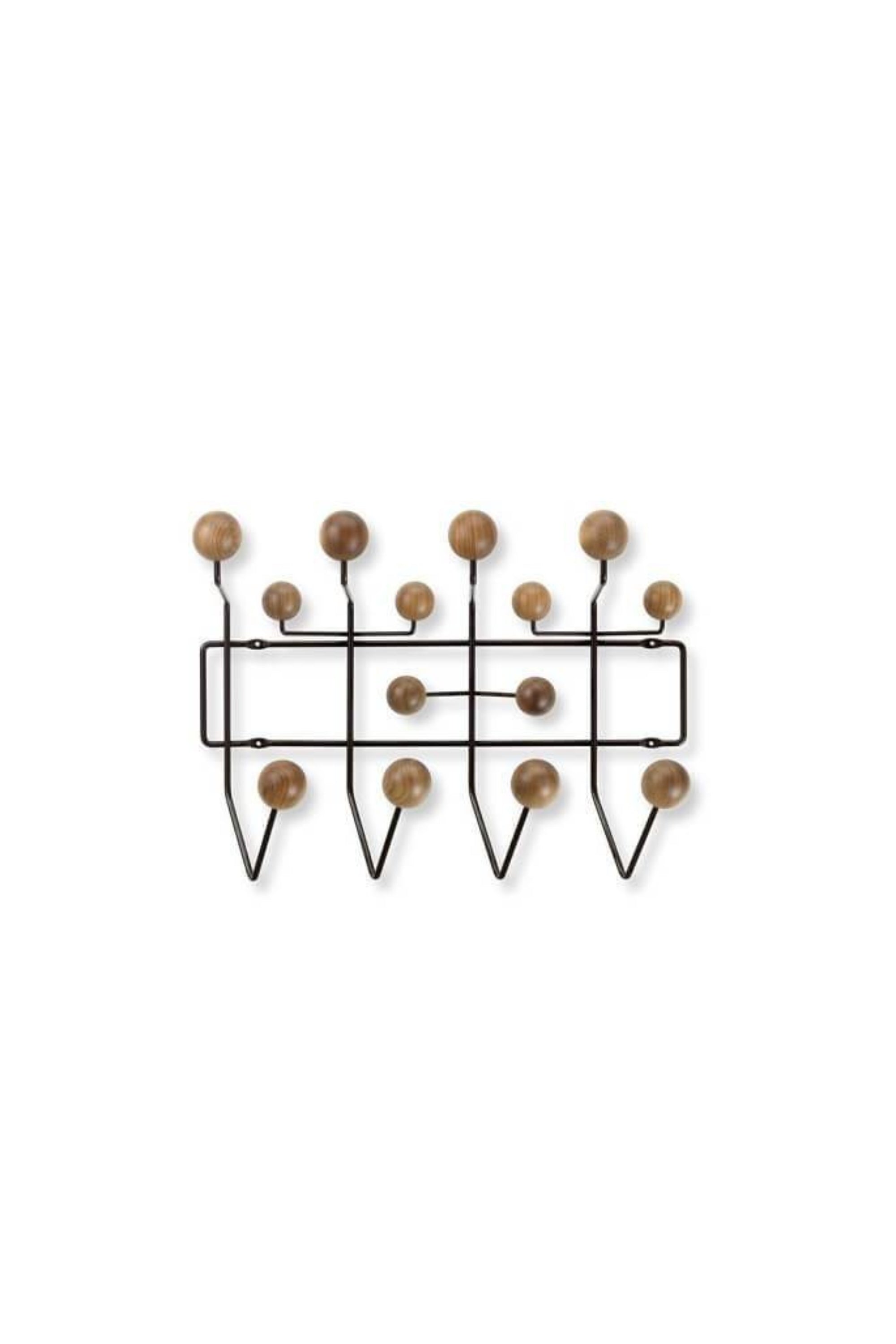 Hang it all walnut, wire chocolate